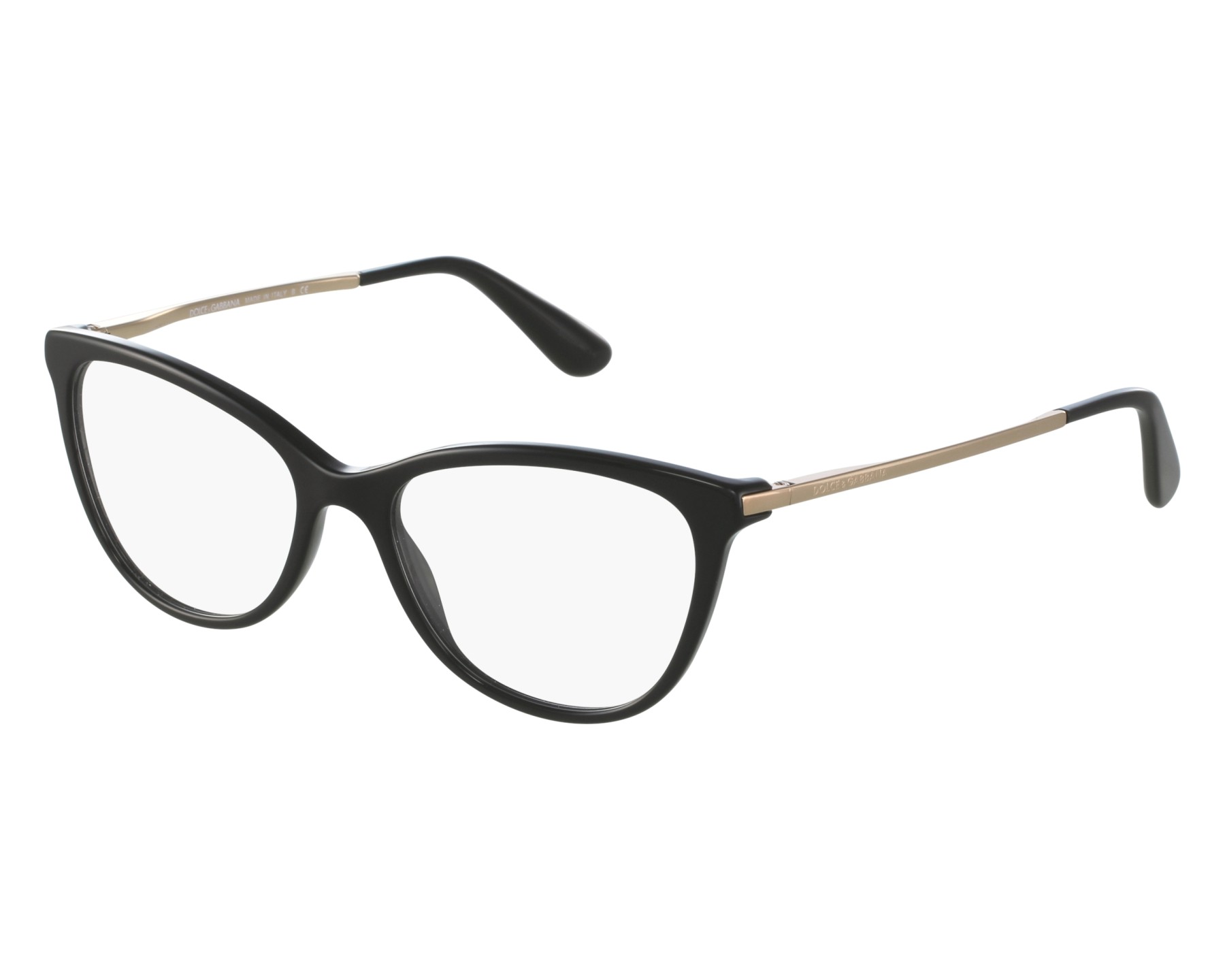 Dolce & Gabbana DG-3258 501 - Noir Or vue de face