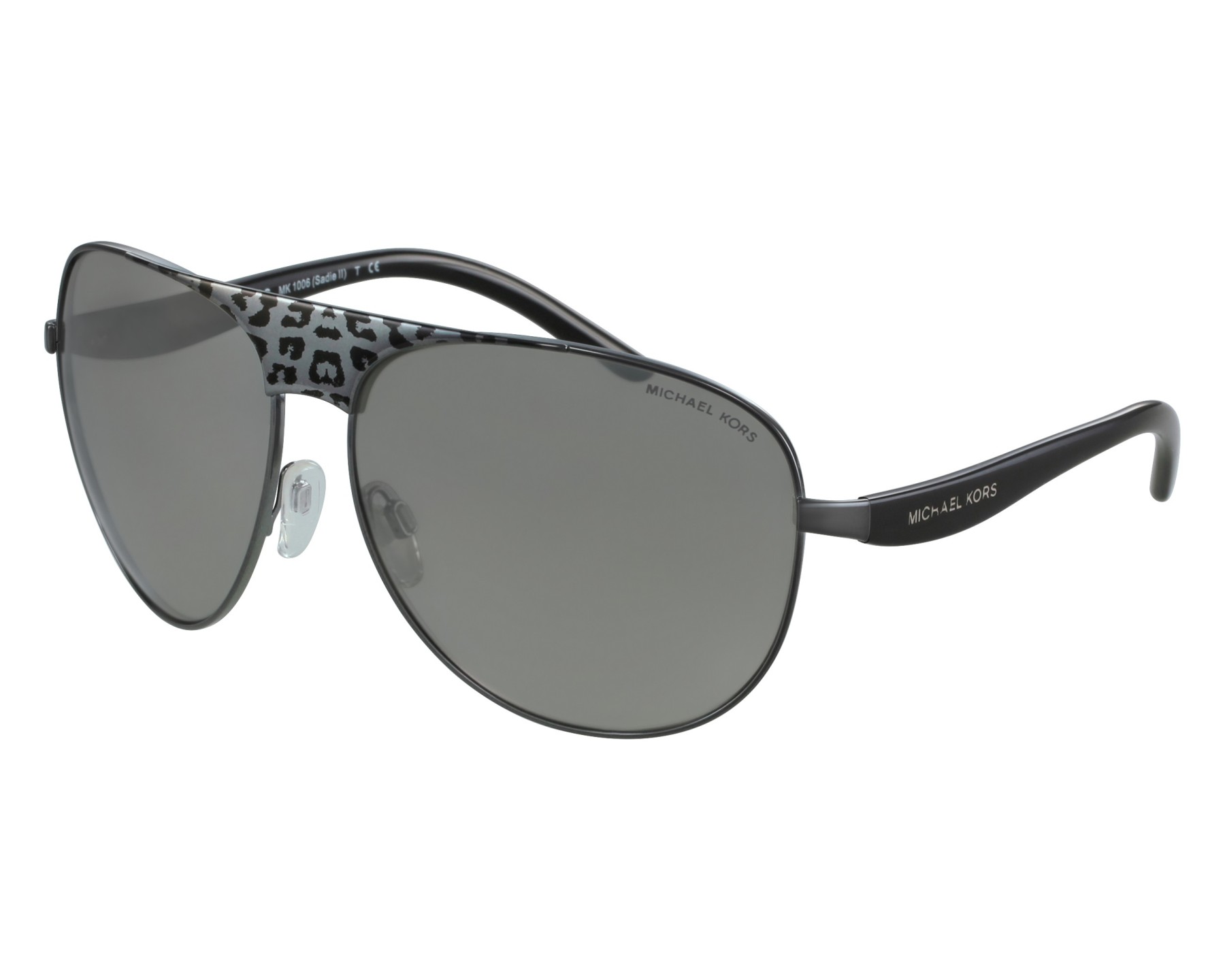 Michael Kors MK-1006 10586G 62-14 Gunmetal Leo vue de face