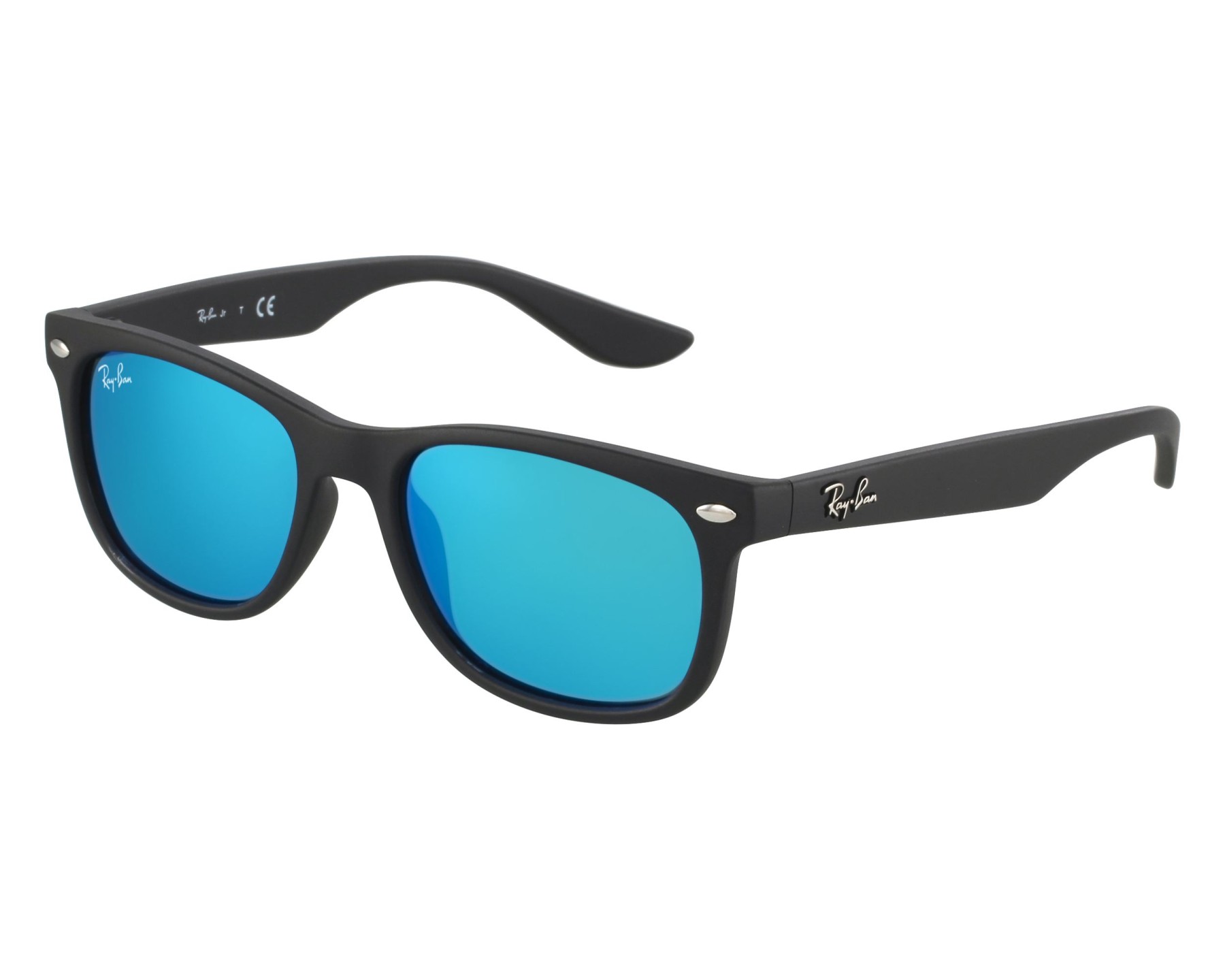 Ray-Ban RJ-9052-S 100S55 48-16 Noir  vue de face