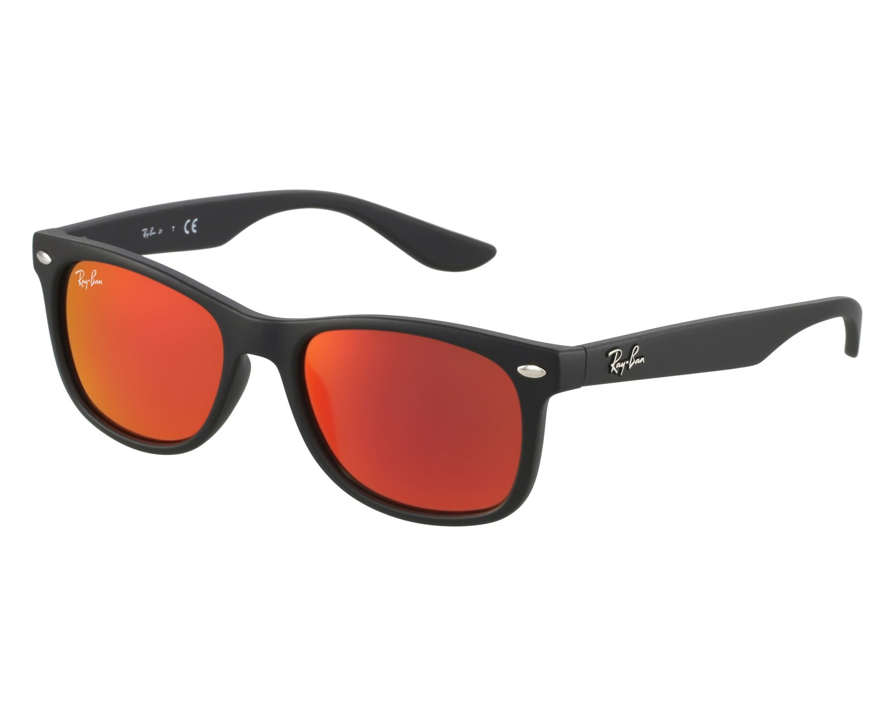 Ray-Ban RJ-9052-S 100S6Q 48-16 Noir  vue de face