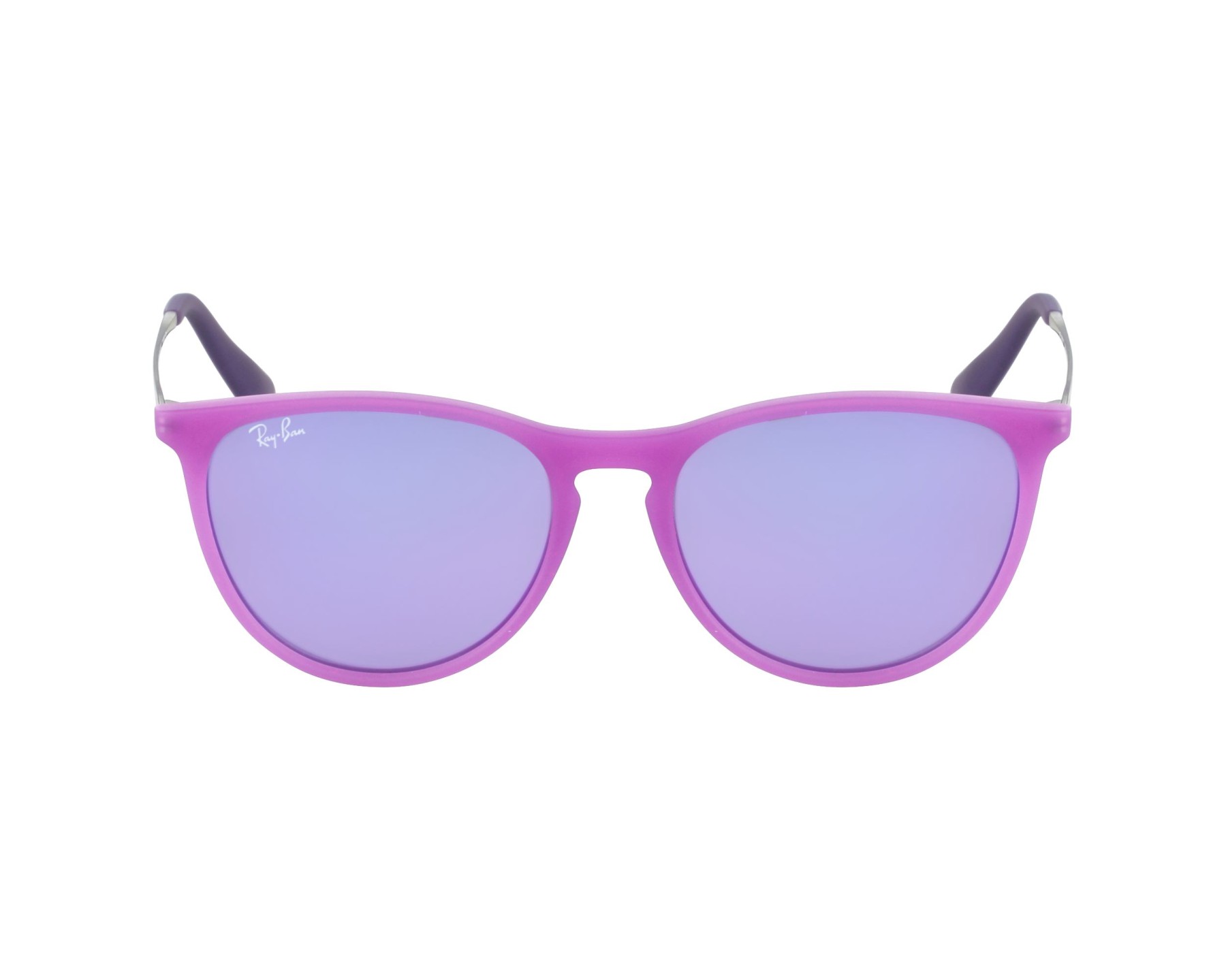 Ray-Ban RJ-9060-S 70084V 50-15 Violet Argent vue de profil
