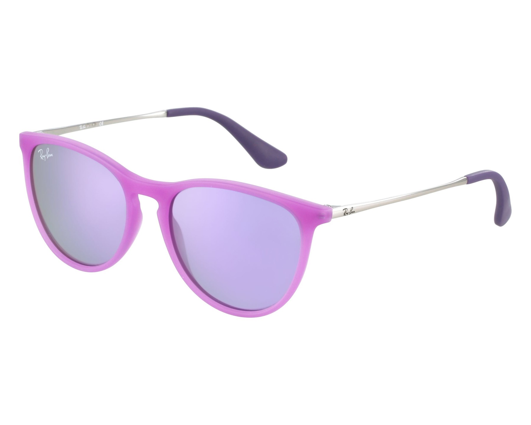 Ray-Ban RJ-9060-S 70084V 50-15 Violet Argent vue de face