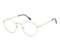 Lunettes De Vue David Beckham DB 1169/G - Noir/or, 52/19/145, Neuves Avec étiquettes