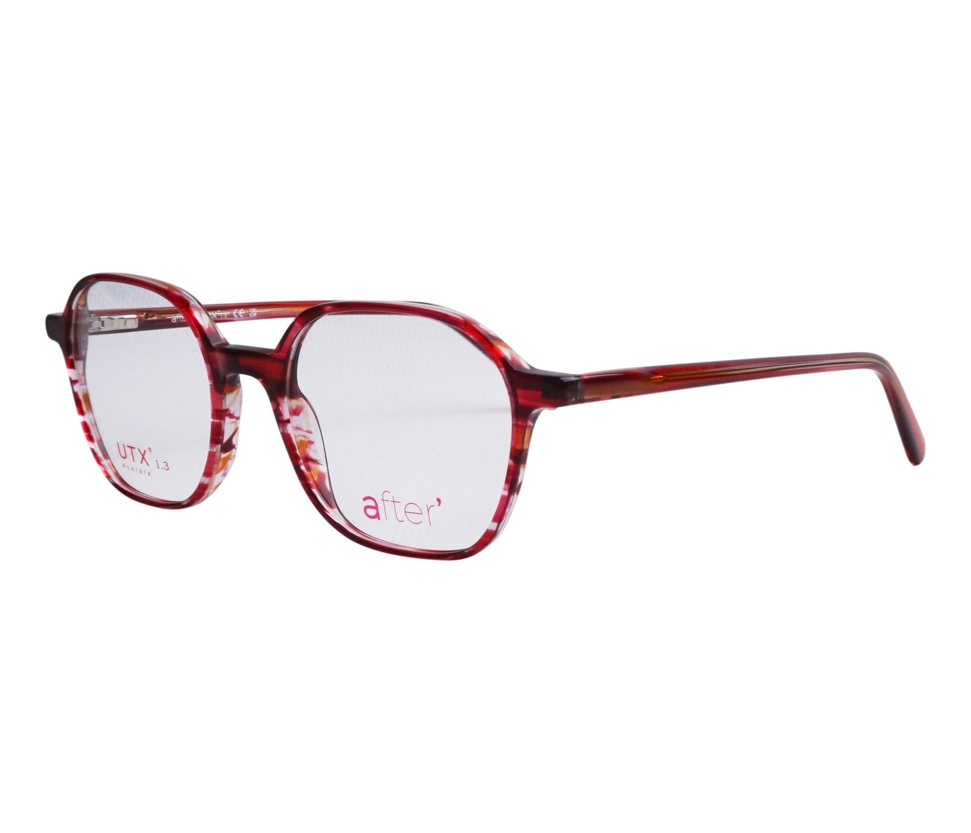 Lunettes de vue After AF186 04 51 19 Rouge - 
