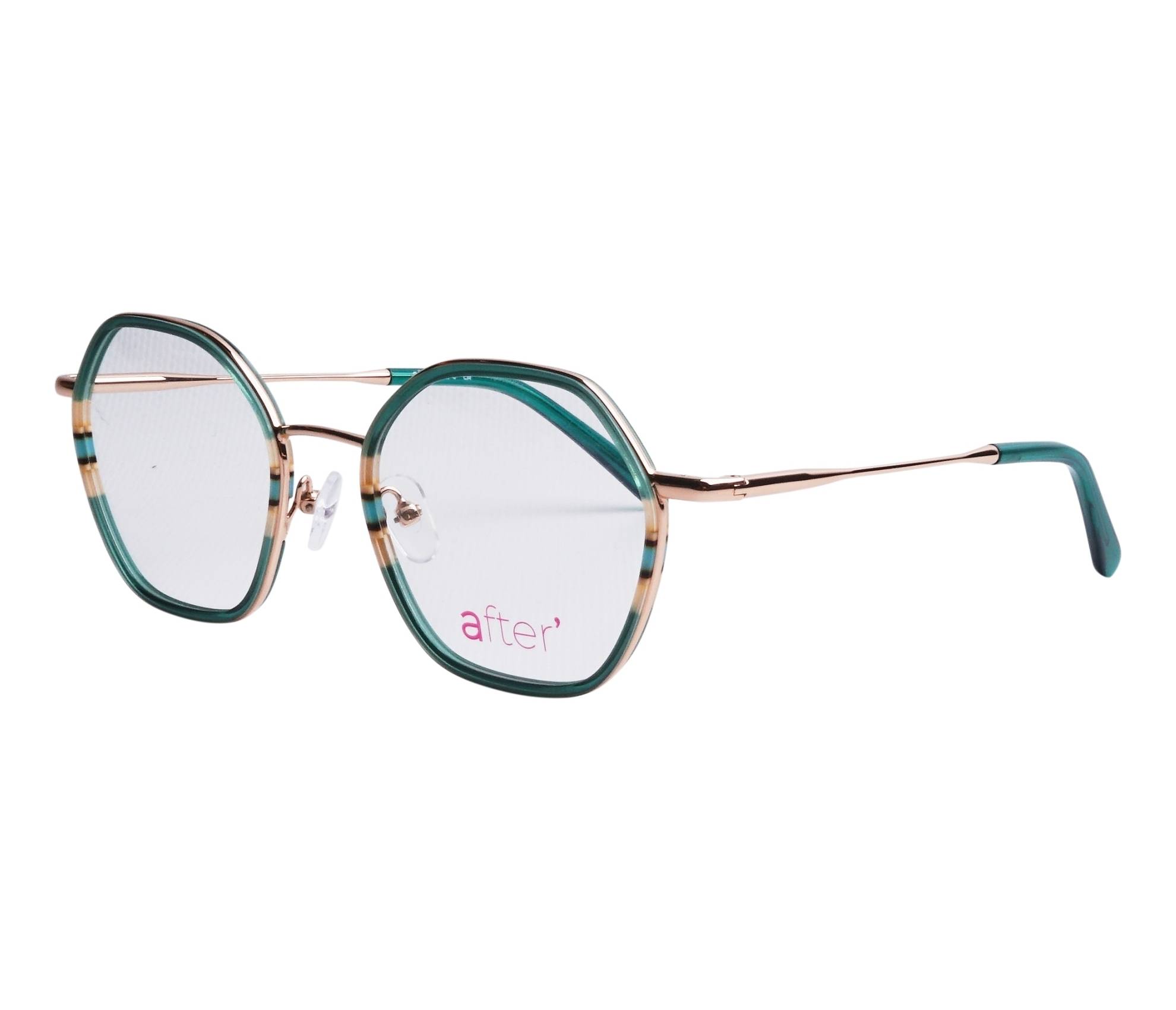 Lunettes de vue After AF187 01 50 19 VertOr - 