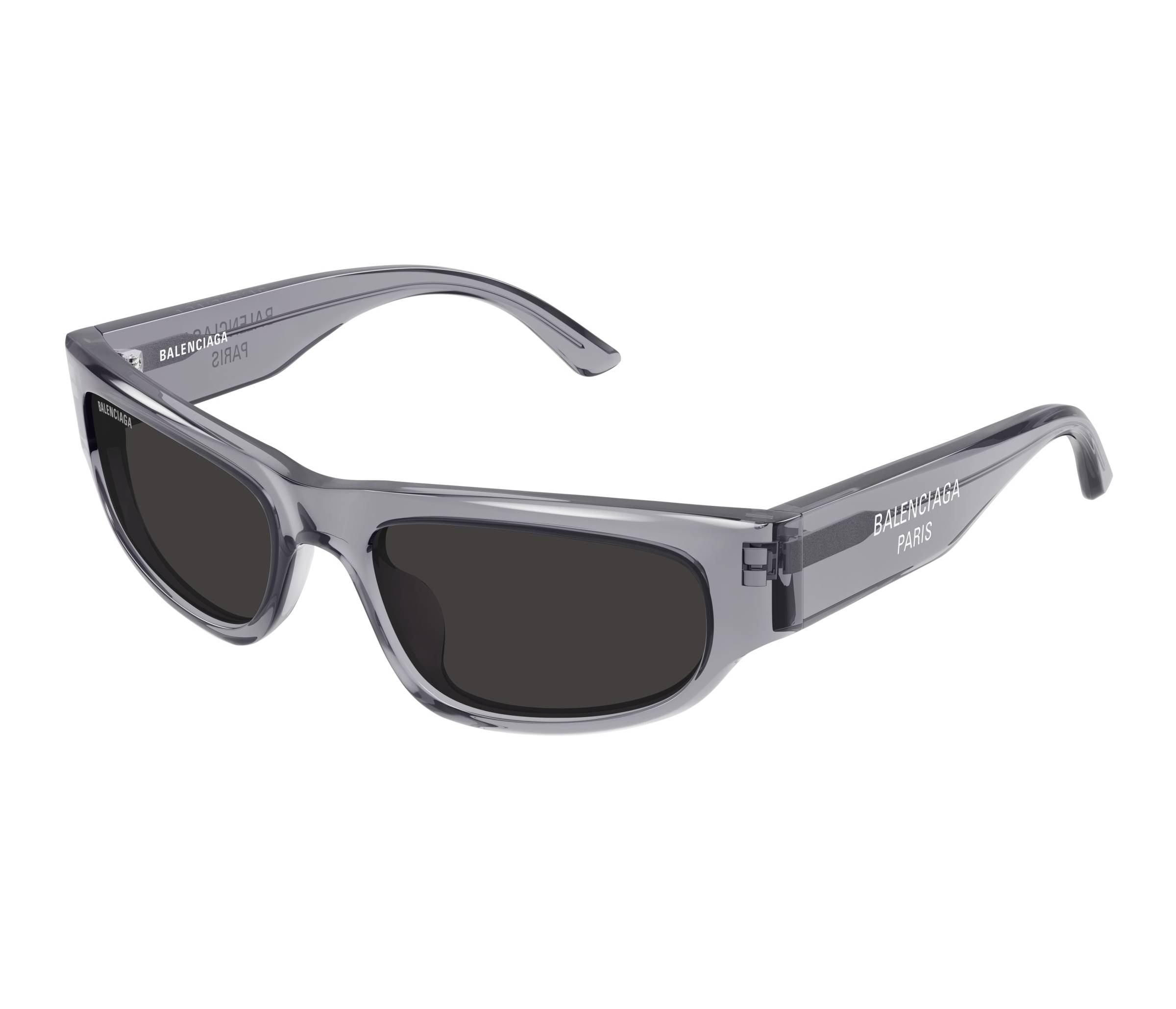 Lunettes de soleil Balenciaga BB0388S 004 56 19 Gris - 