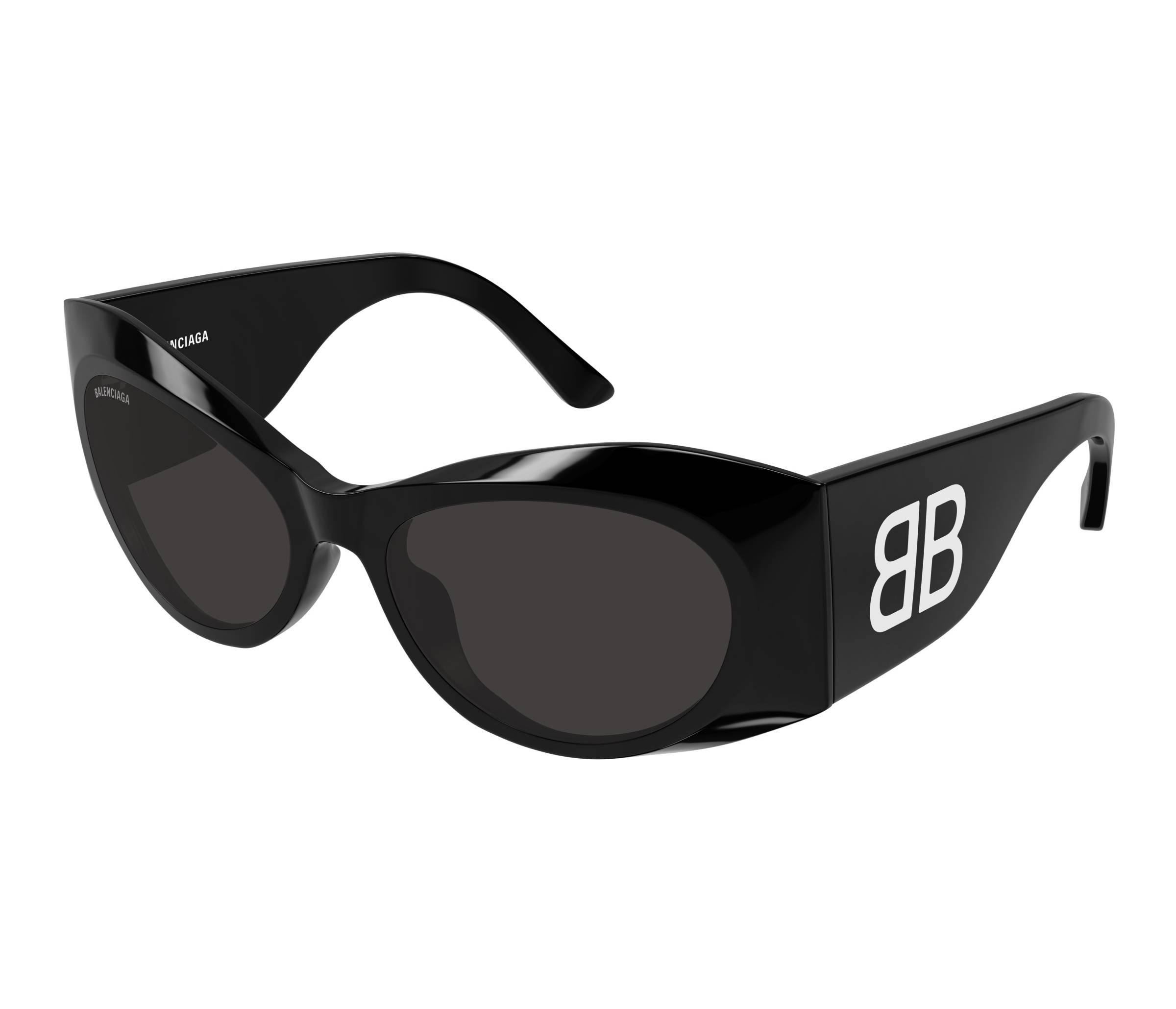 Lunettes de soleil Balenciaga BB0394S 001 59 19 Noir - 