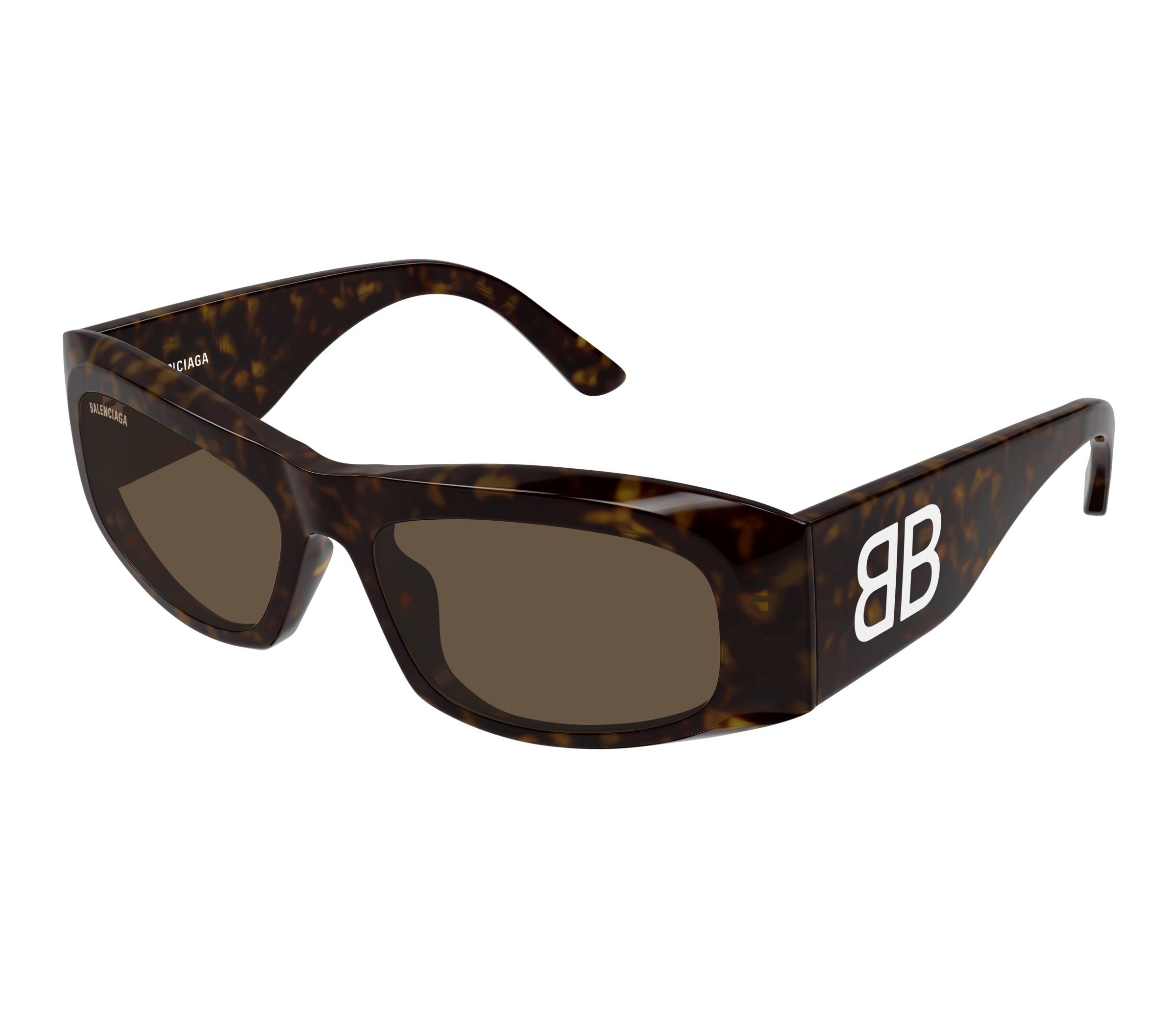 Lunettes de soleil Balenciaga BB0395S 002 60 18 Havane - 