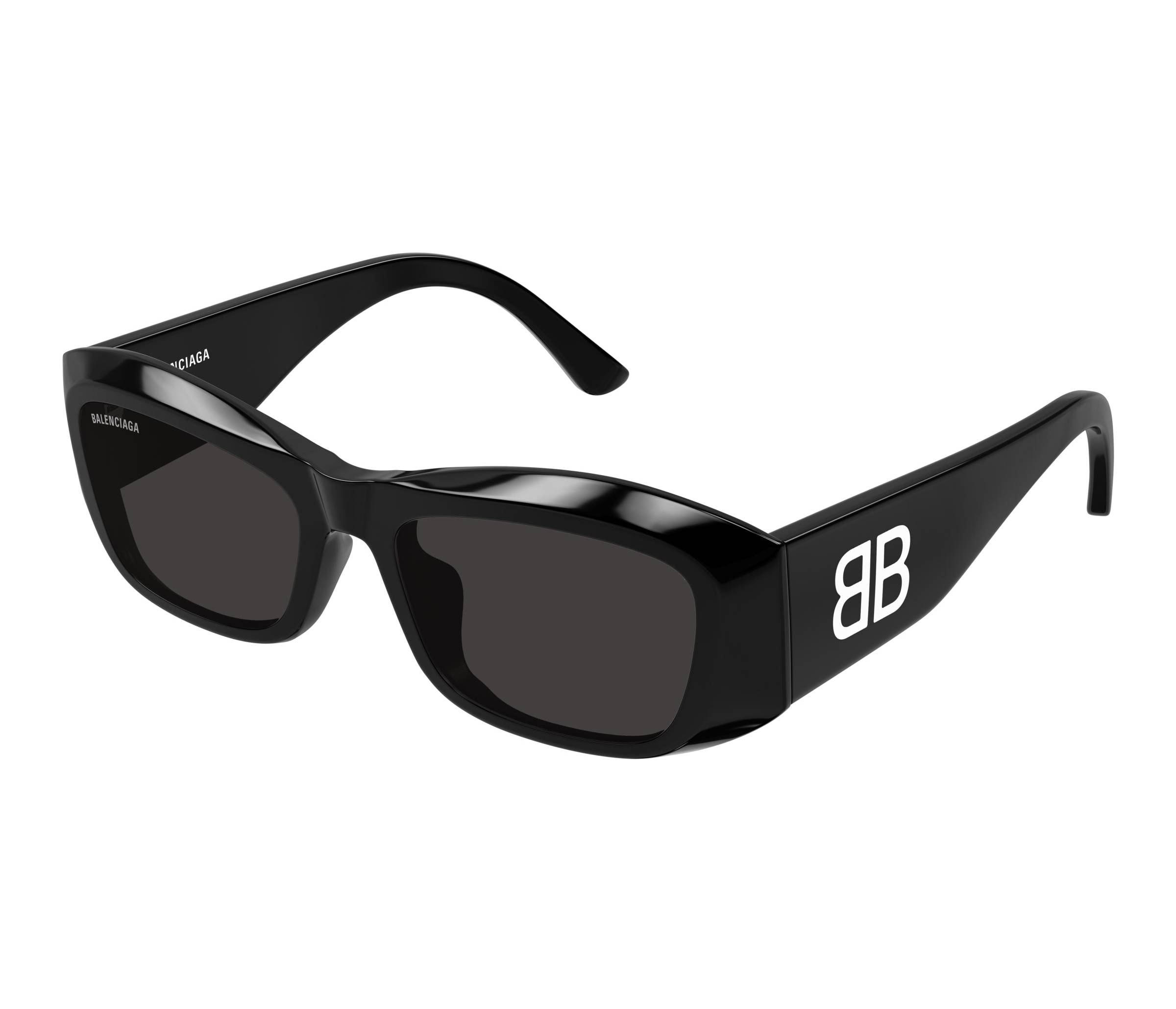 Lunettes de soleil Balenciaga BB0397SA 001 54 19 Noir - 