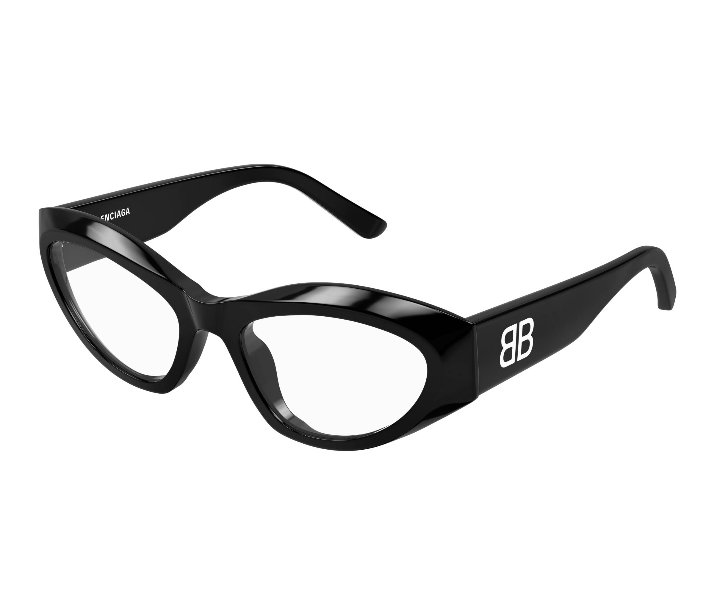 Lunettes de vue Balenciaga BB0400O 001 55 19 Noir - 