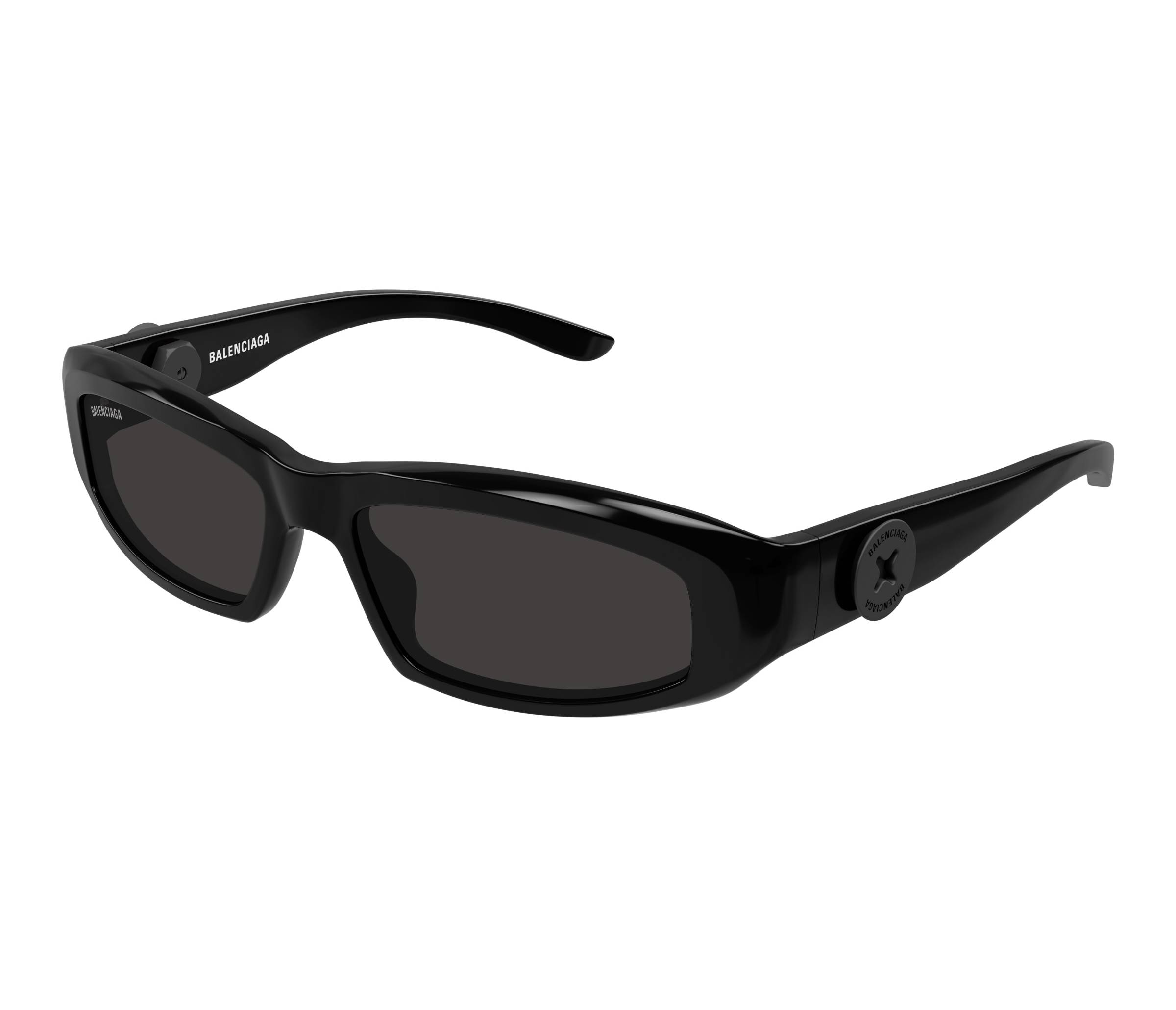 Lunettes de soleil Balenciaga BB0408S 001 58 17 Noir - 