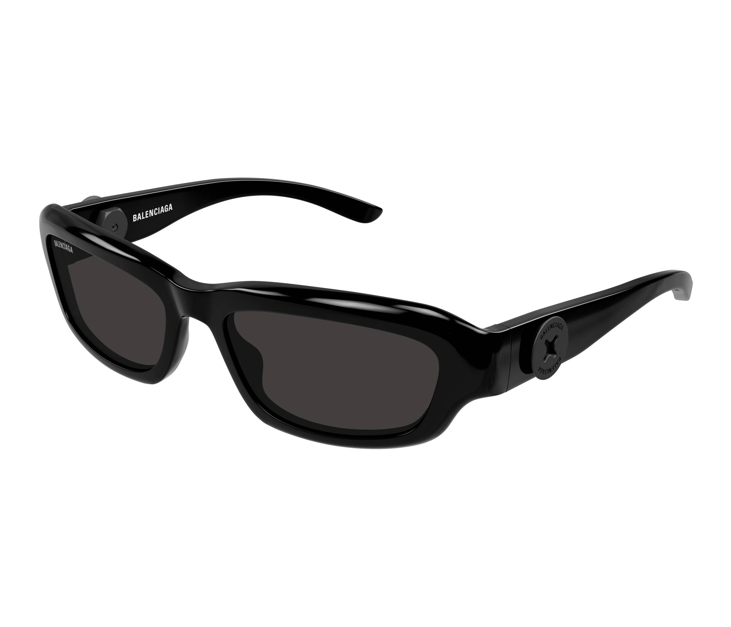 Lunettes de soleil Balenciaga BB0409S 001 58 18 Noir - 