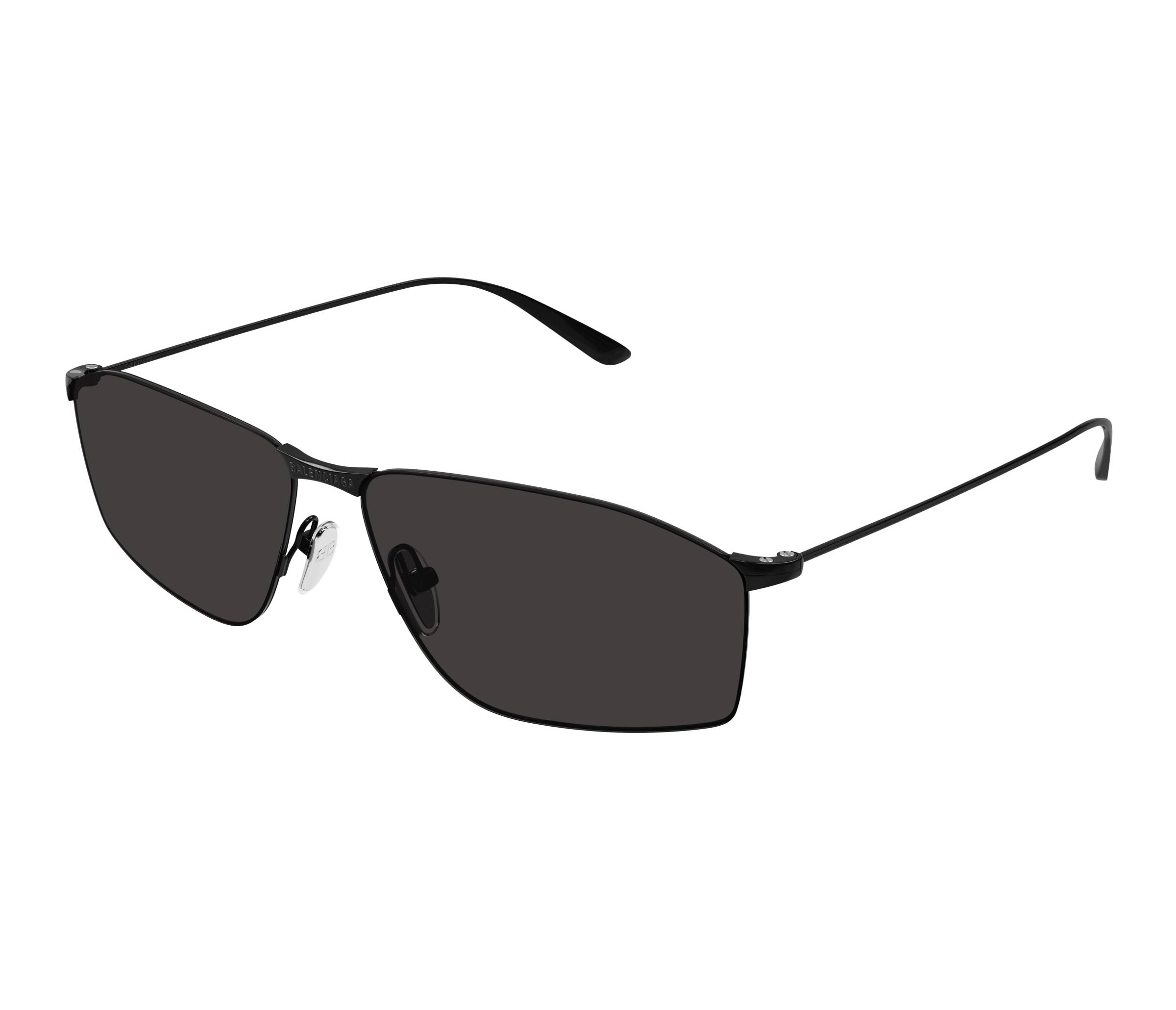 Lunettes de soleil Balenciaga BB0413S 001 62 14 Noir - 