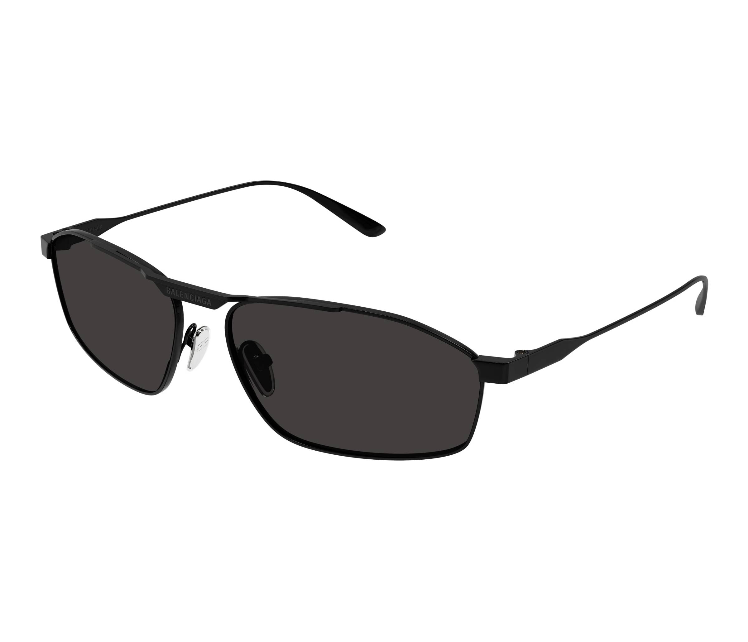 Lunettes de soleil Balenciaga BB0416S 001 63 16 Noir - 