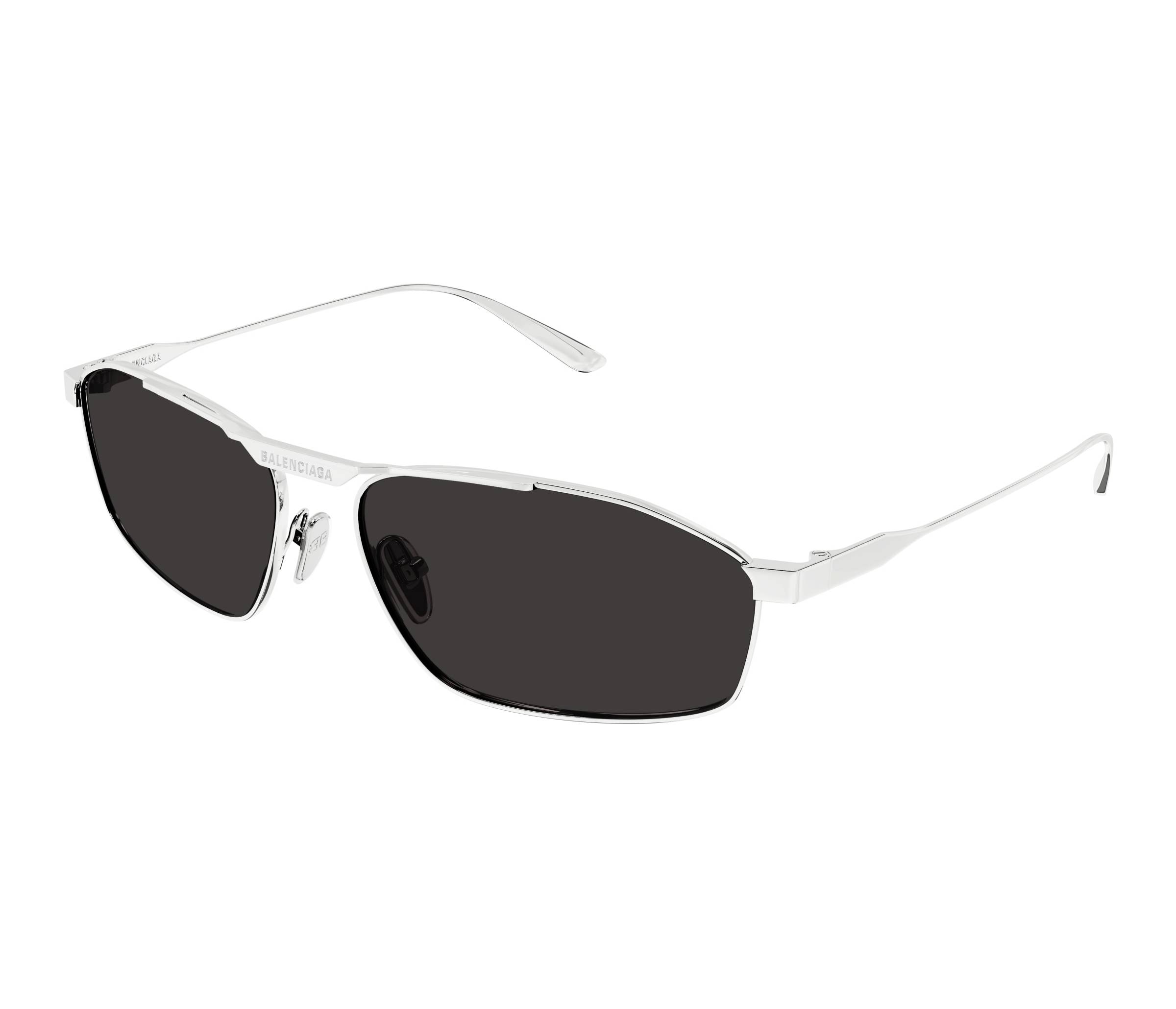 Lunettes de soleil Balenciaga BB0416S 002 63 16 Argent - 