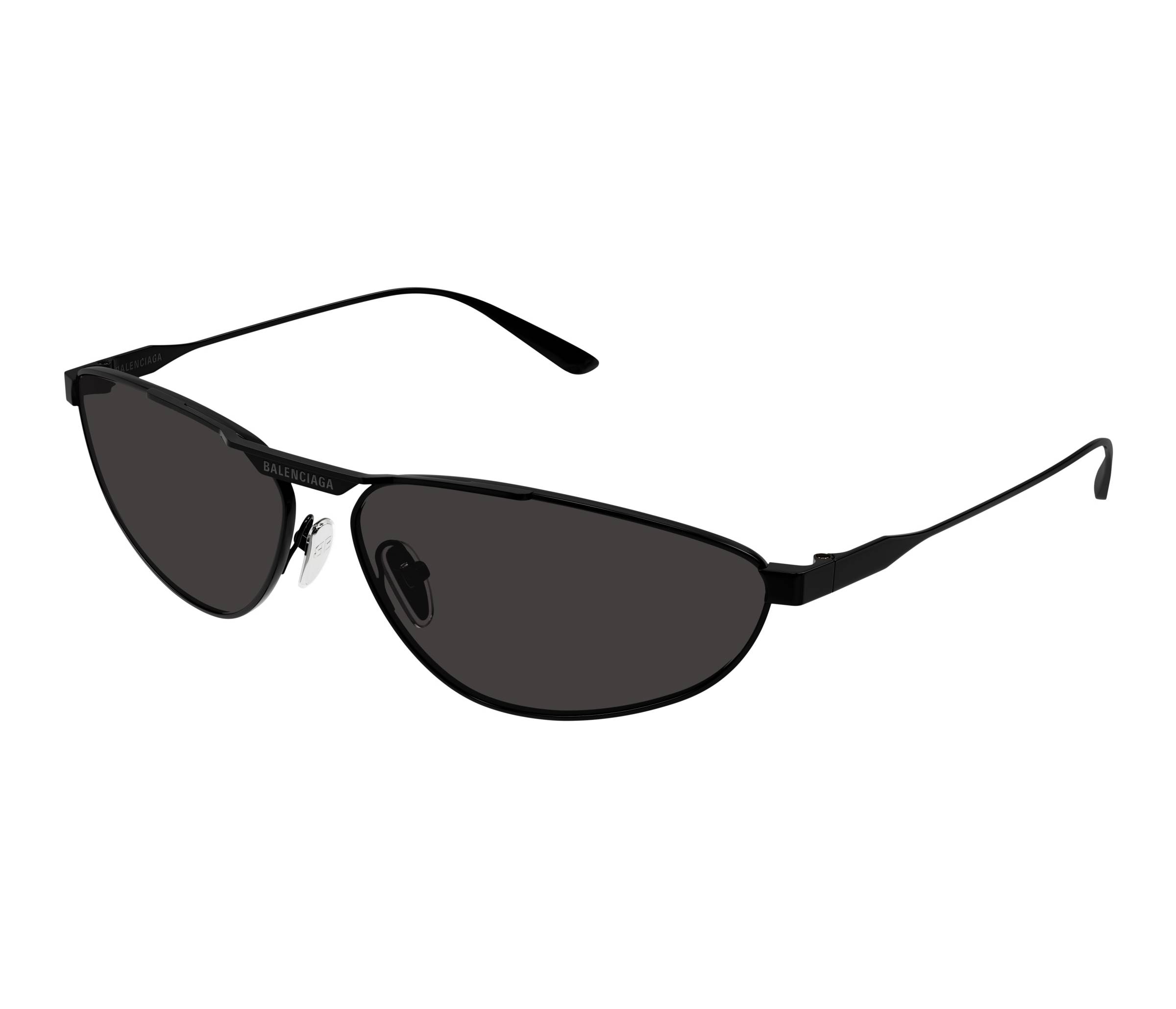 Lunettes de soleil Balenciaga BB0417S 001 66 14 Noir - 