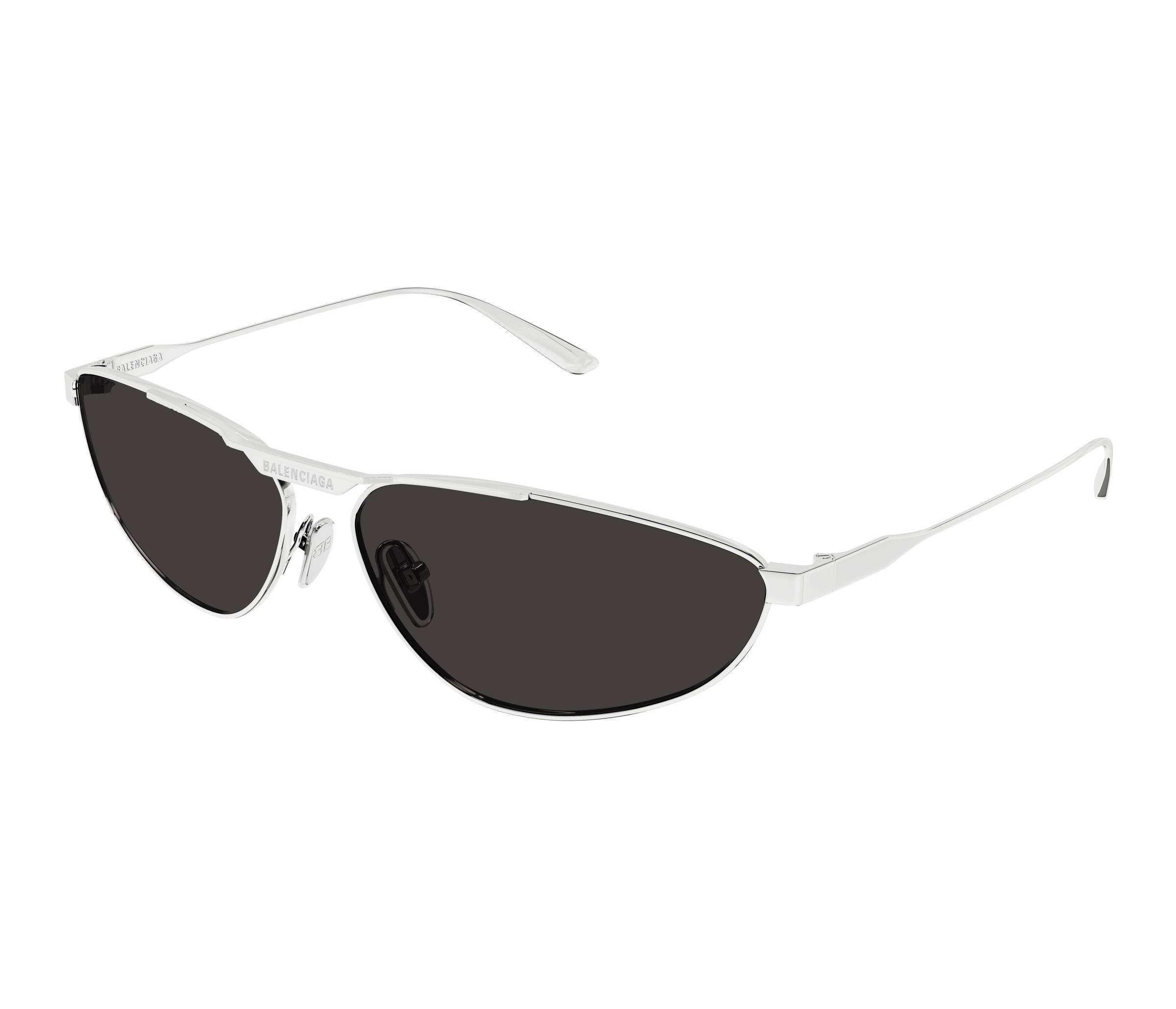 Lunettes de soleil Balenciaga BB0417S 002 66 14 Argent - 