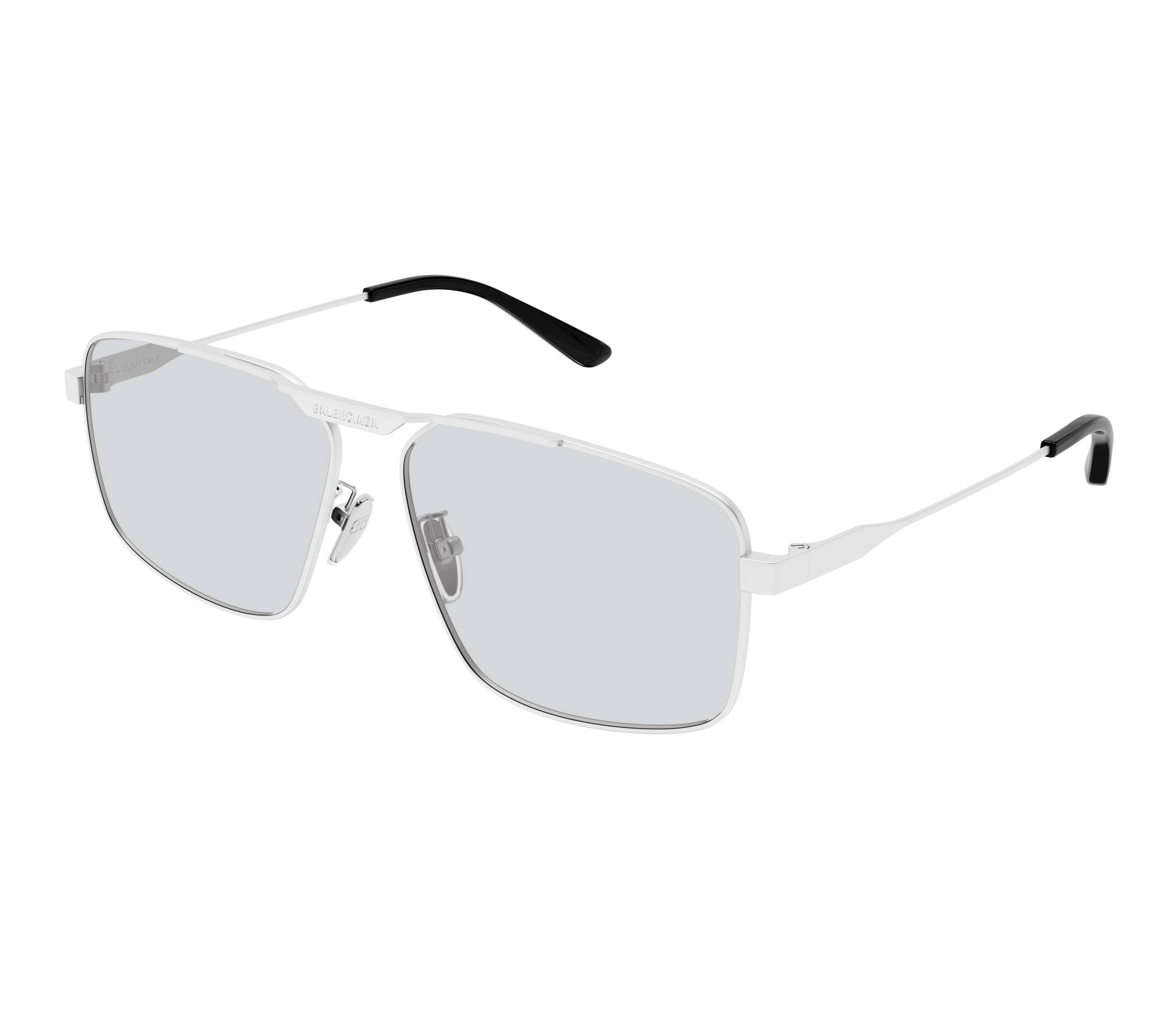 Lunettes de soleil Balenciaga BB0418SK 004 62 14 Argent - 