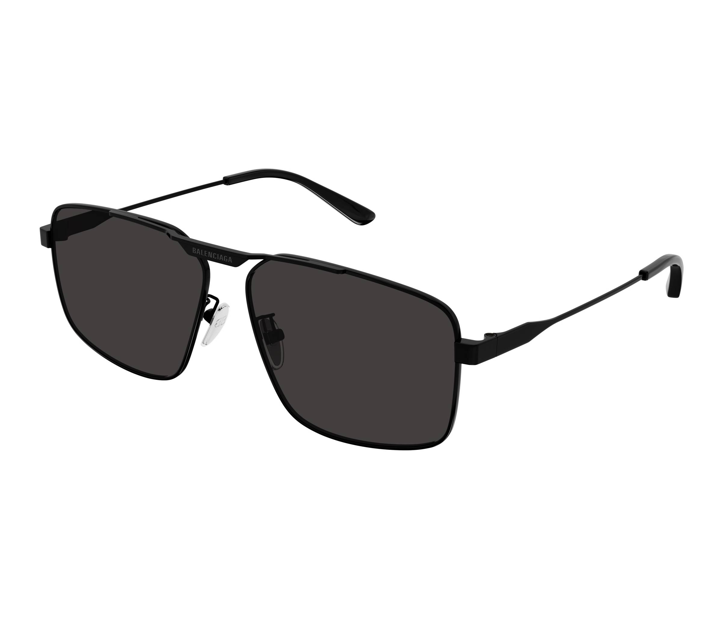 Lunettes de soleil Balenciaga BB0418SK 001 62 14 Noir - 