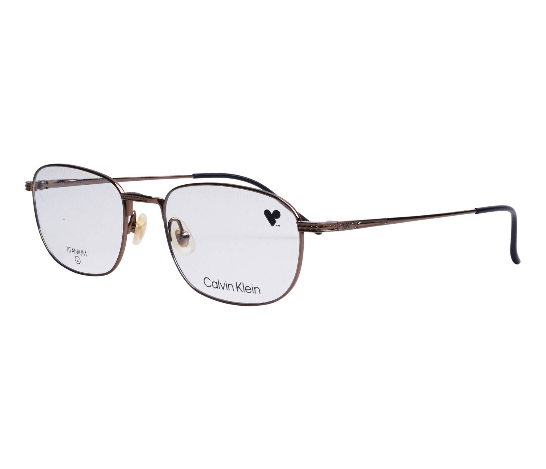 Lunettes de vue Calvin Klein CK-23112T 781 53 19 BronzeNoir - 