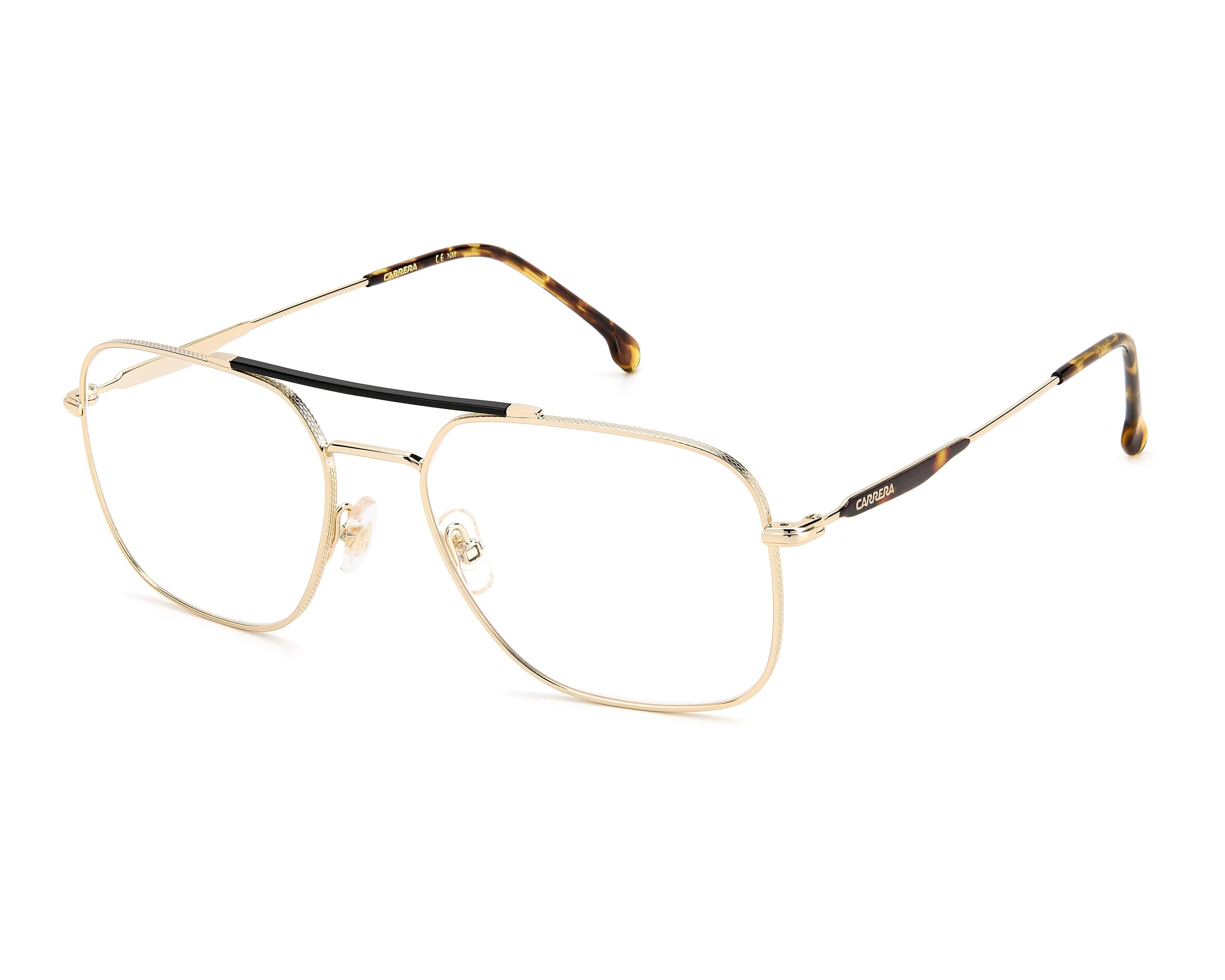 Lunettes De Lecture Carrées Oversize +1.5 - Monture Noire, Branches Dorées - Filtre Lumière Bleue