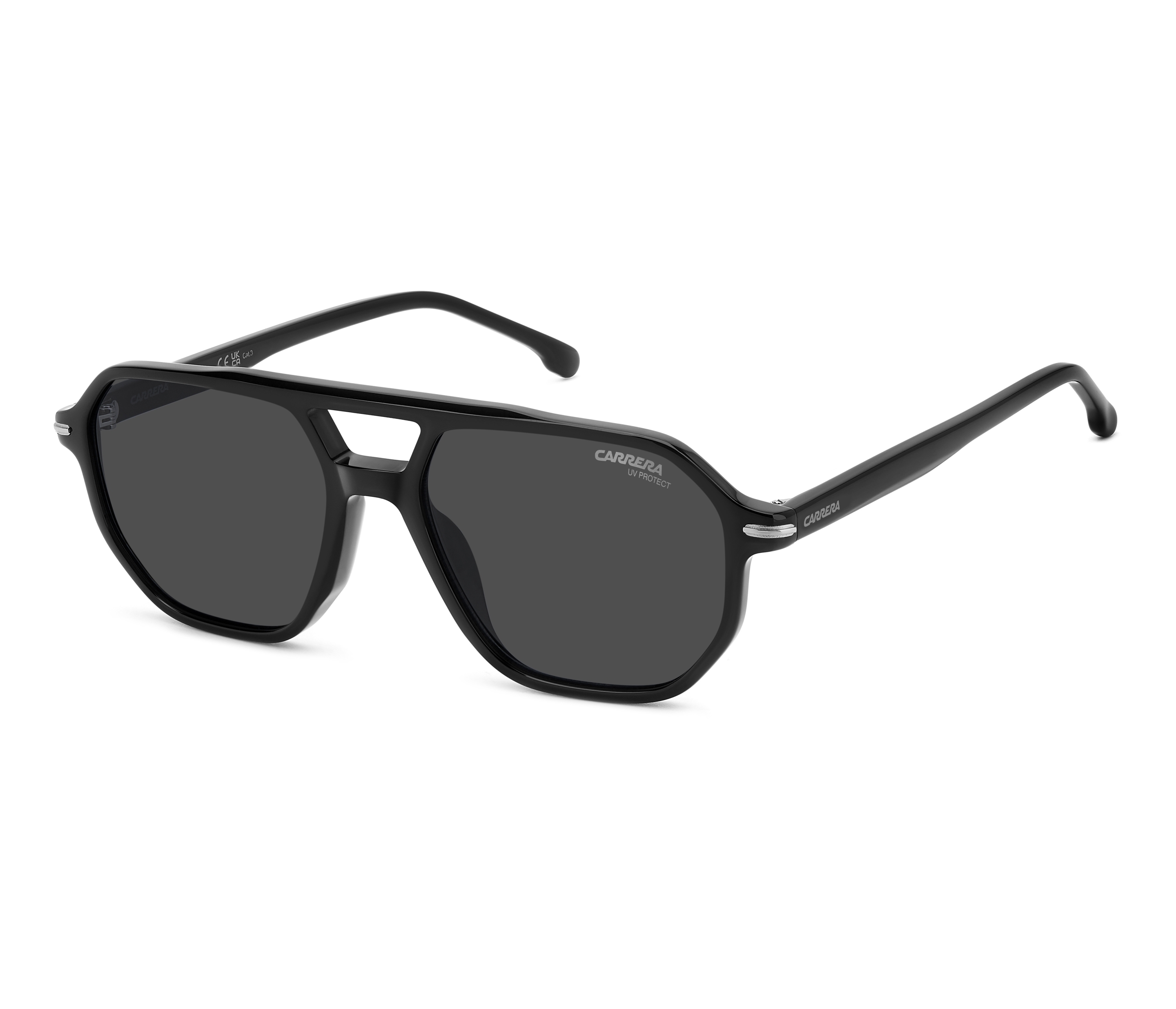 Lunettes de soleil Carrera CARRERA-341-S 284/IR 54 17 NoirRuthénium - 