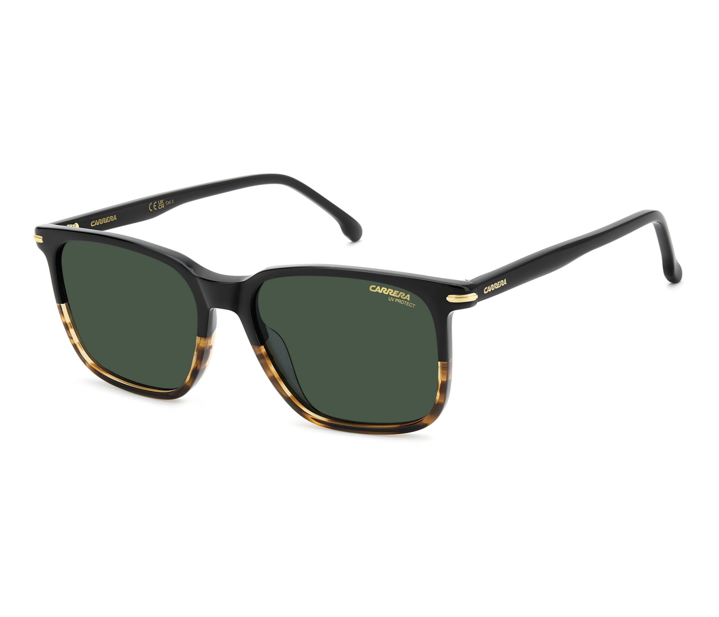 Lunettes de soleil Carrera CARRERA-367-S 37N/QT 55 17 Corne noire