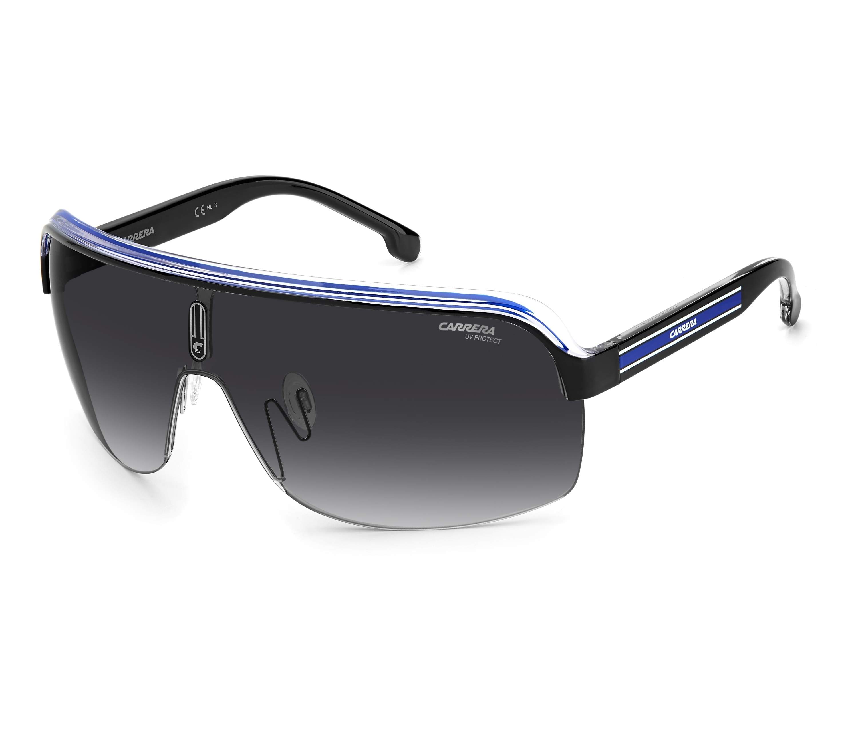 Lunettes de soleil Carrera TOPCAR-1-N T5C/9O   NoirBleu - 