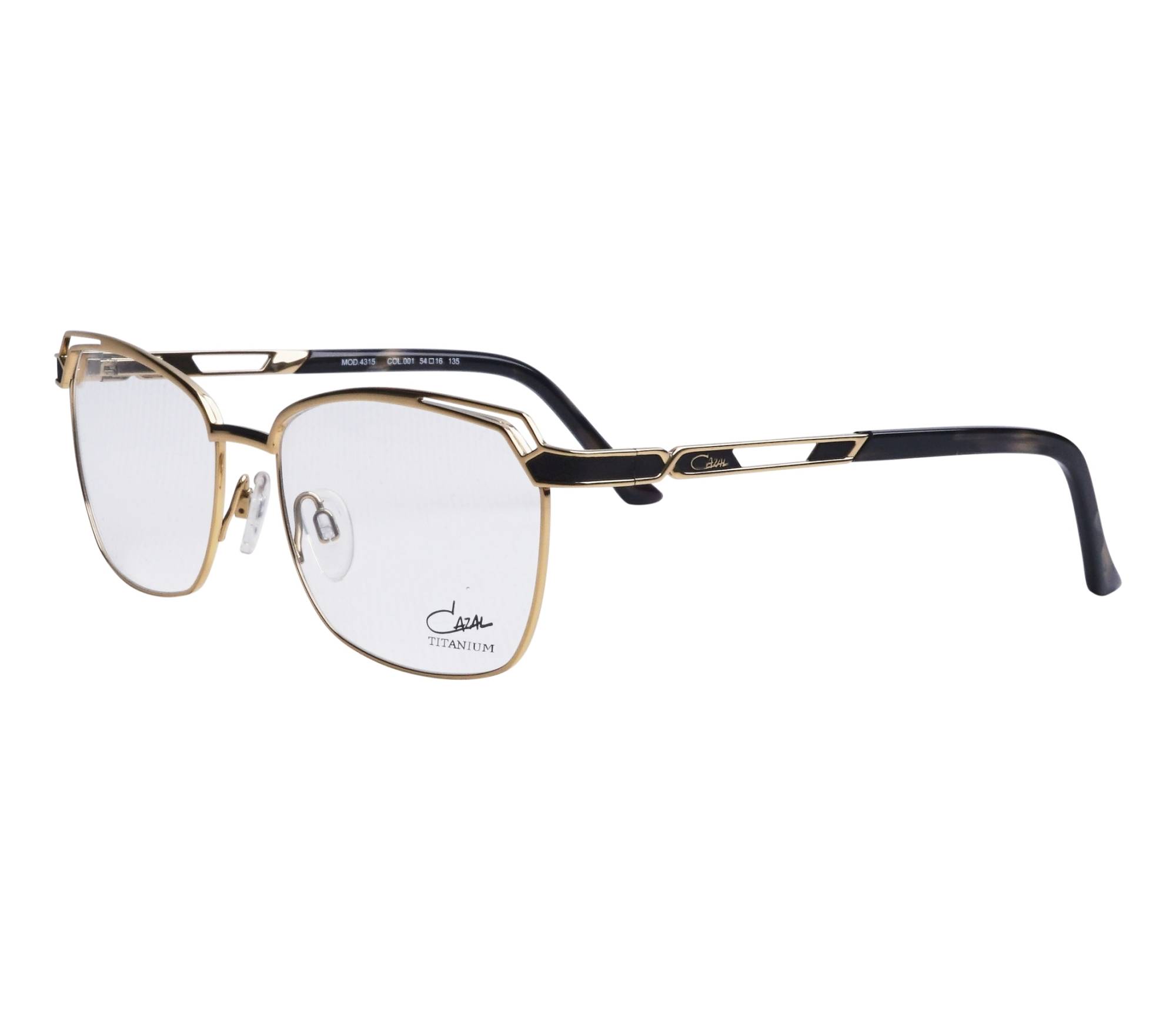 Lunettes de vue Cazal 4315 001 54 16 OrNoir - 