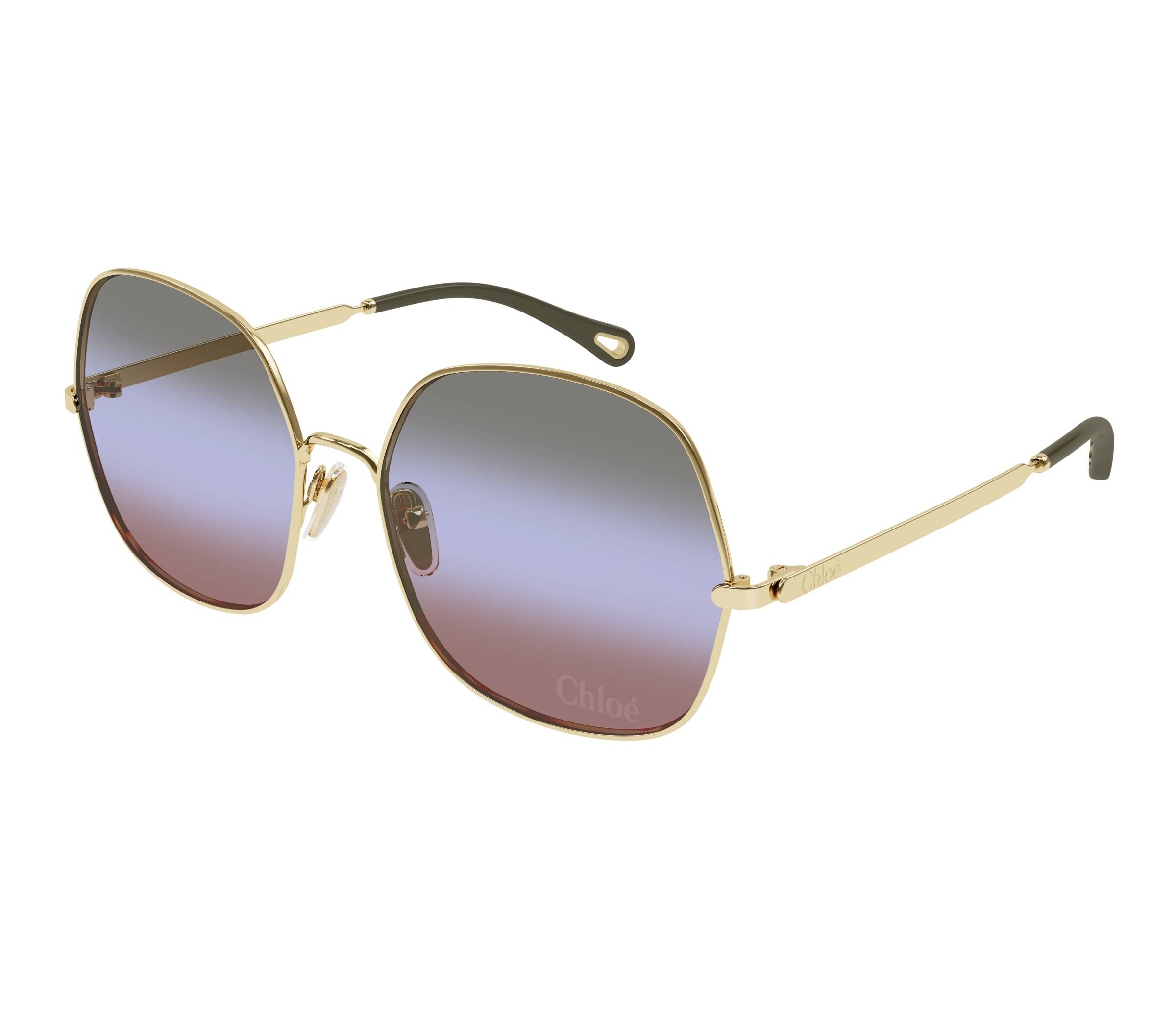 Lunettes de soleil Chloe CH0282S 004 60 17 Or - 