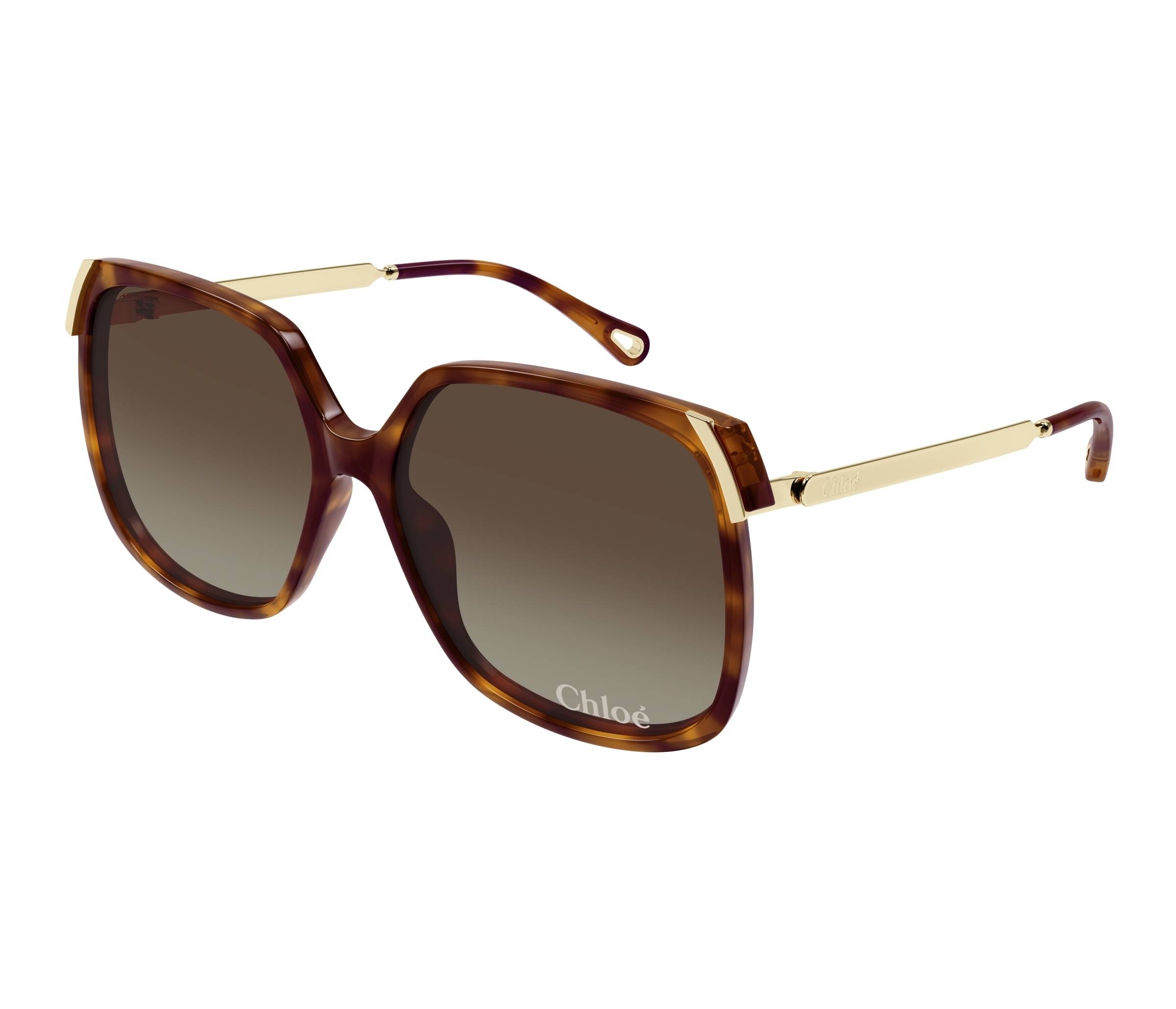 Lunettes de soleil Chloe CH0286S 002 60 15 Havane - 