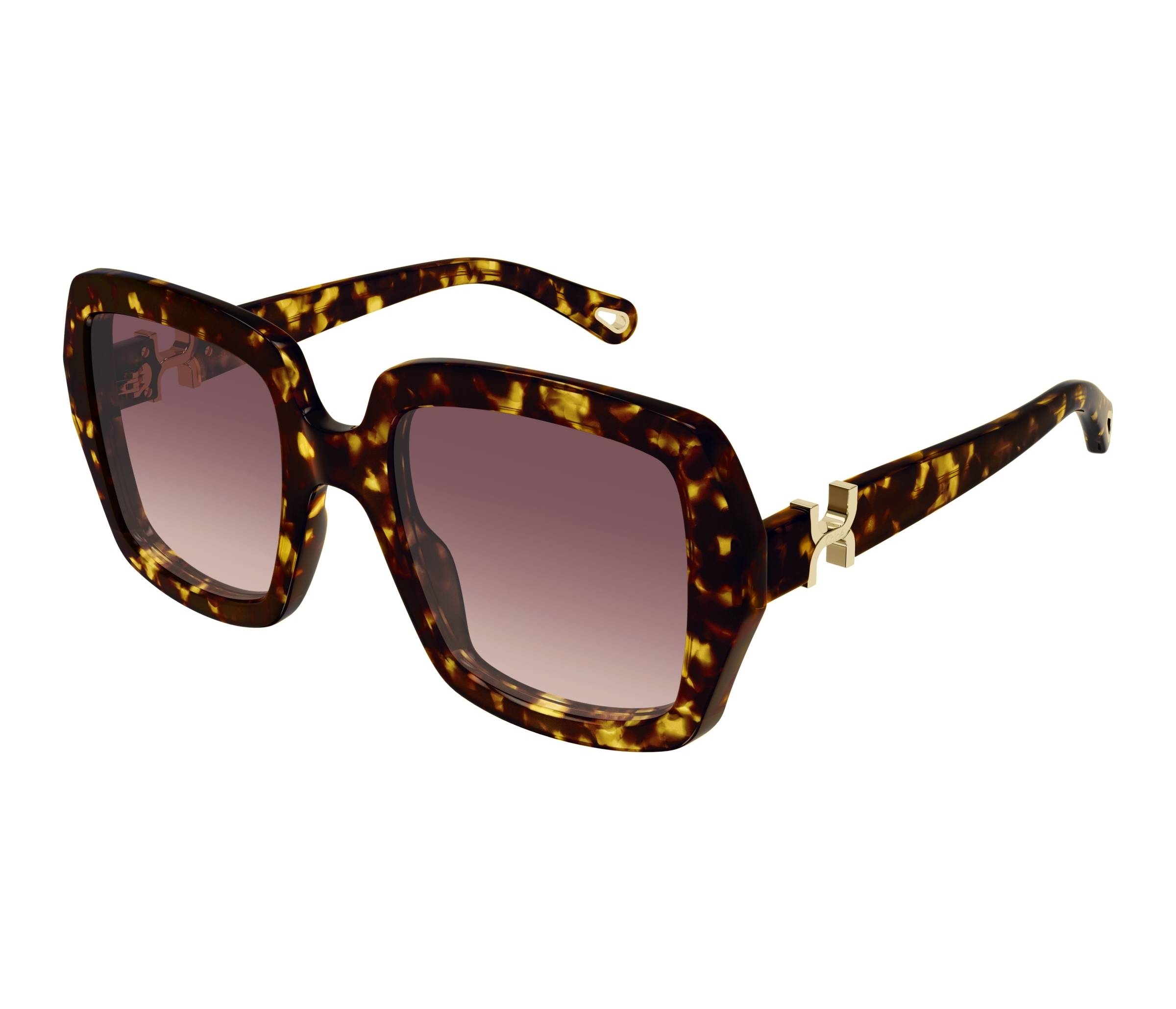 Lunettes de soleil Chloe CH0301S 002 52 22 Havane - 
