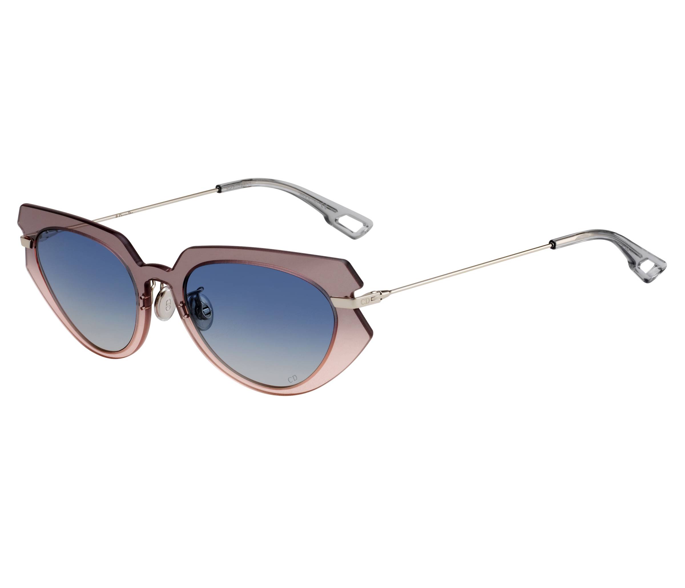 Lunettes de soleil Christian Dior DiorAttitude2 7HH84 53 19 VioletPalladium - 