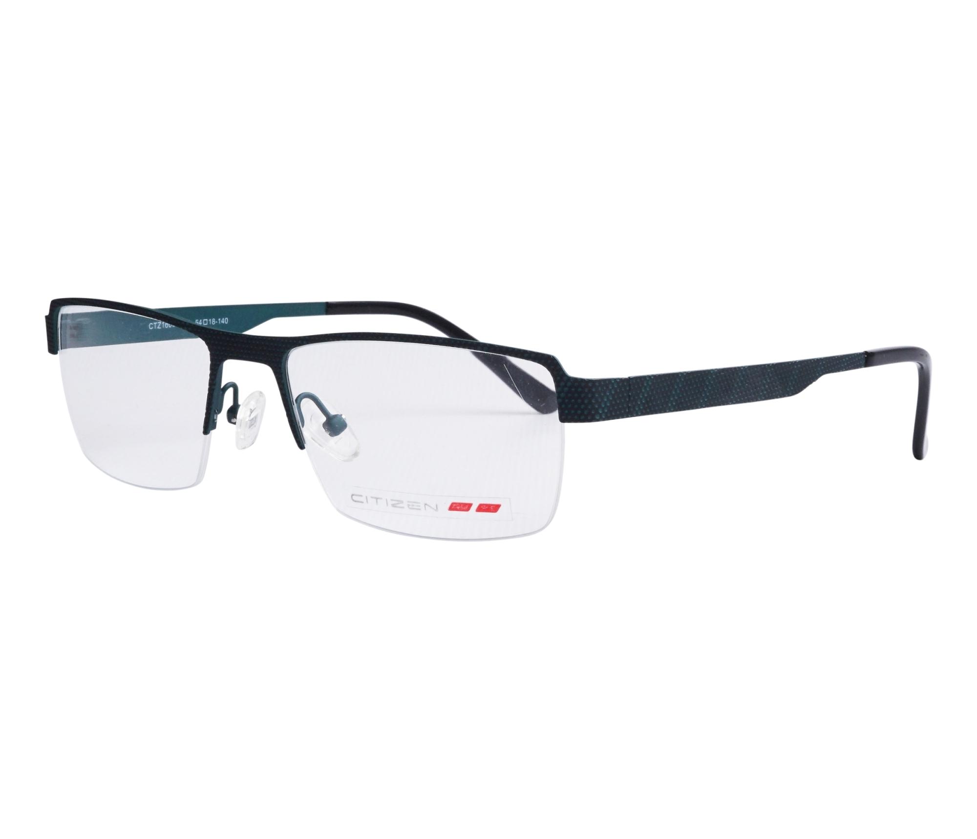 Lunettes de vue Citizen CTZ1606 401 54 18 VertNoir - 