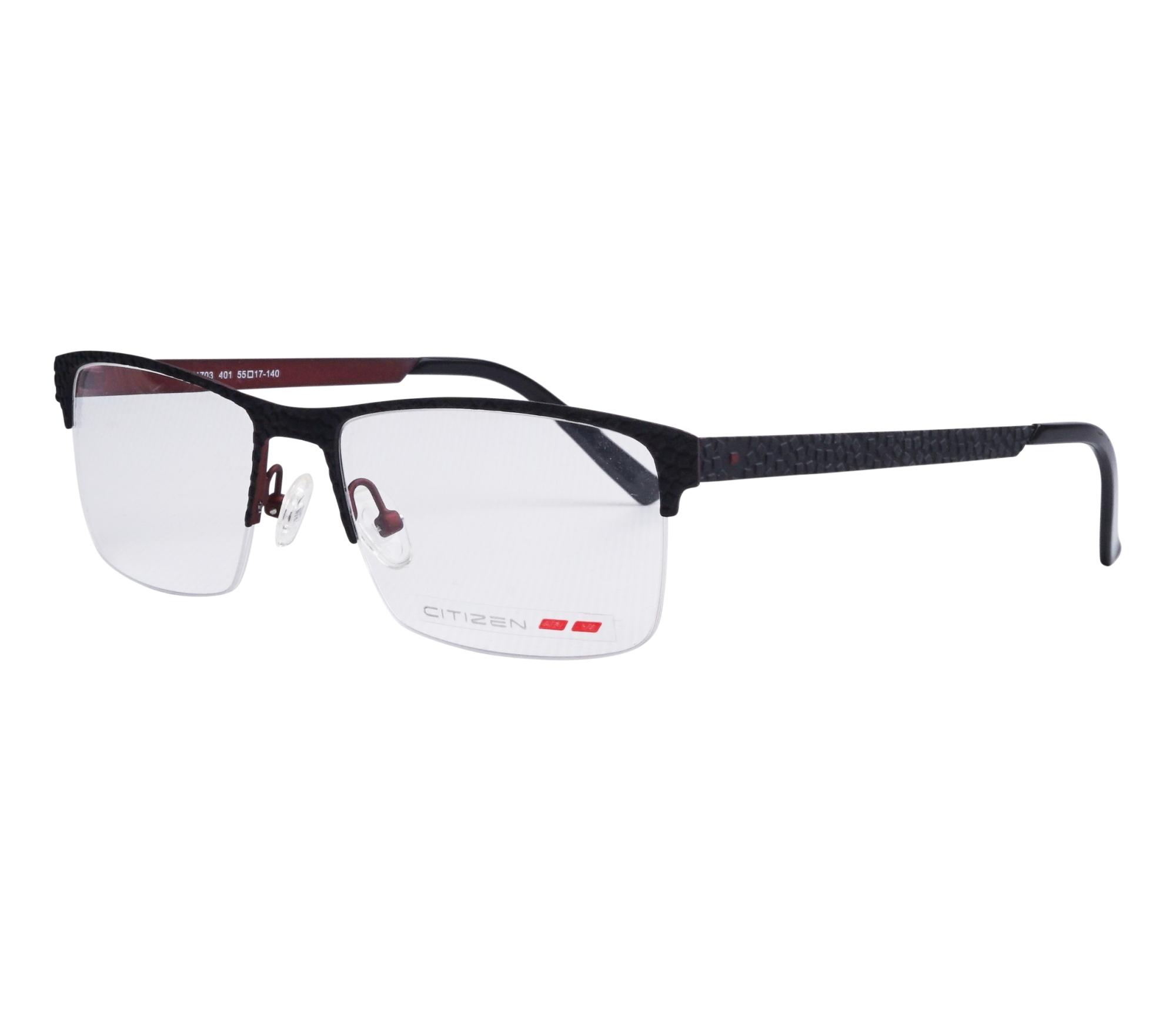 Lunettes de vue Citizen CTZ1703 401 55 17 NoirBordeaux - 