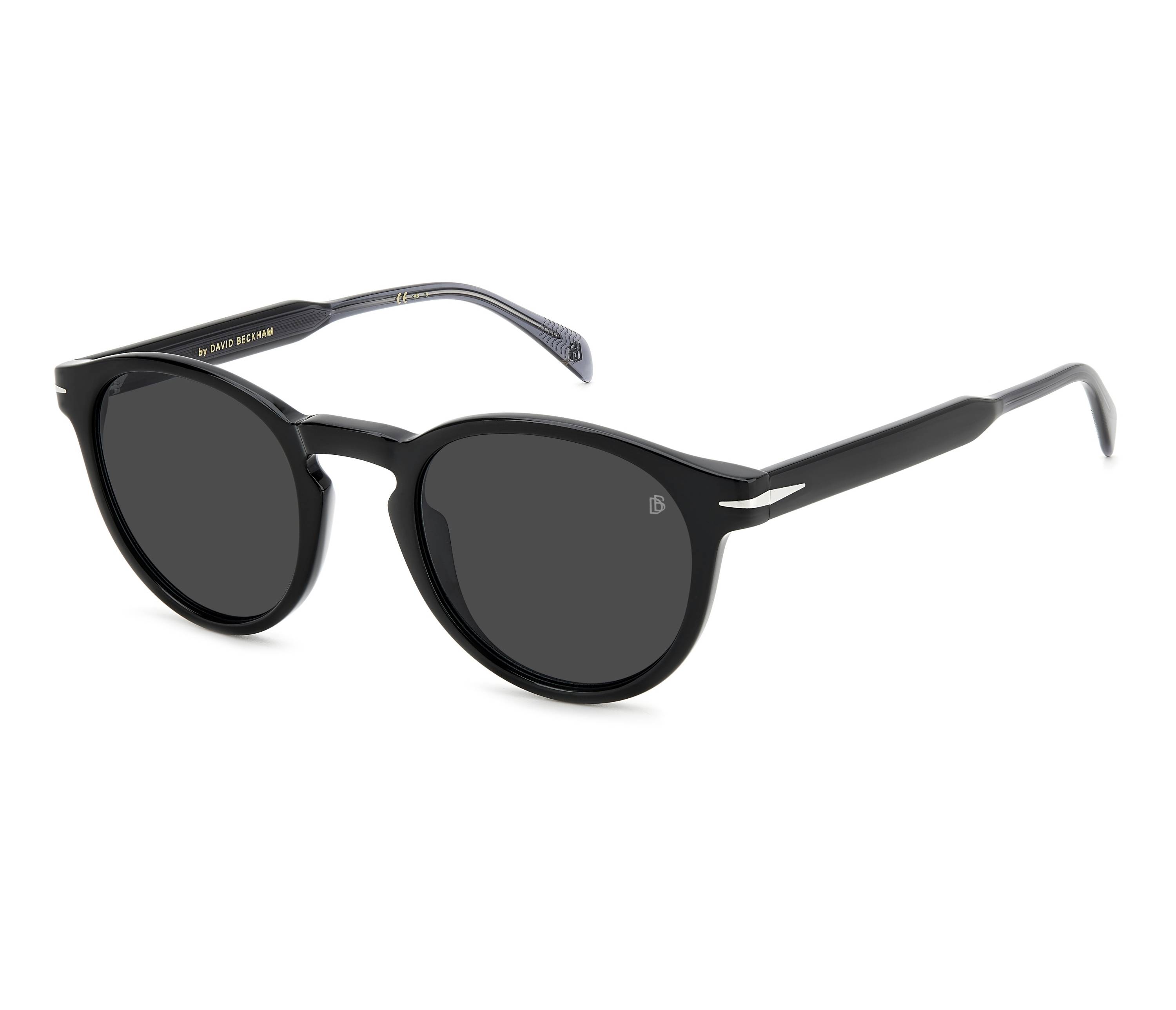 Lunettes de soleil David Beckham DB-1111-S 08A/IR 50 23 NoirGris - 
