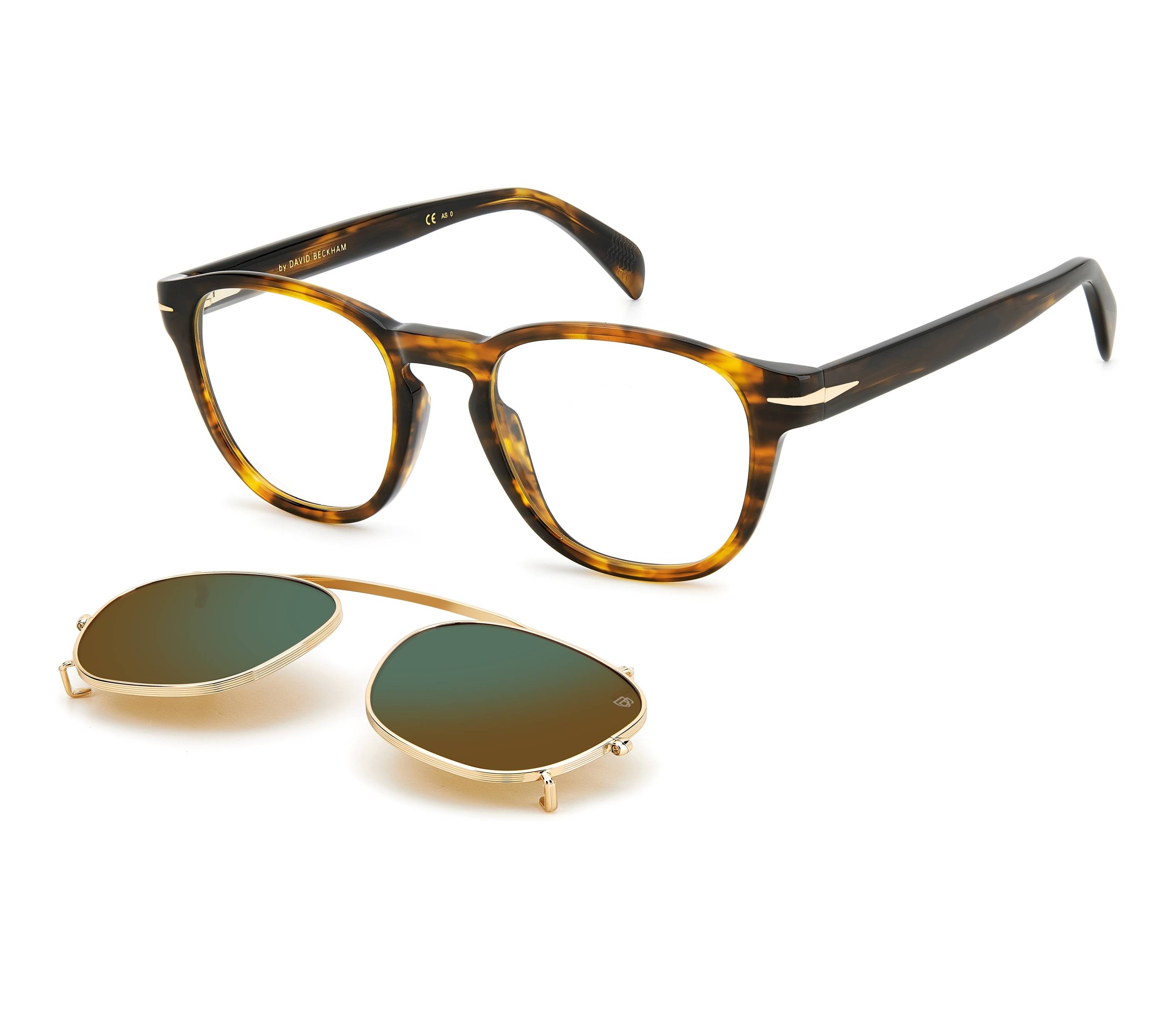 Lunettes de vue David Beckham DB-1117-CS 0UC/MT 50 20 RougeArgent - 