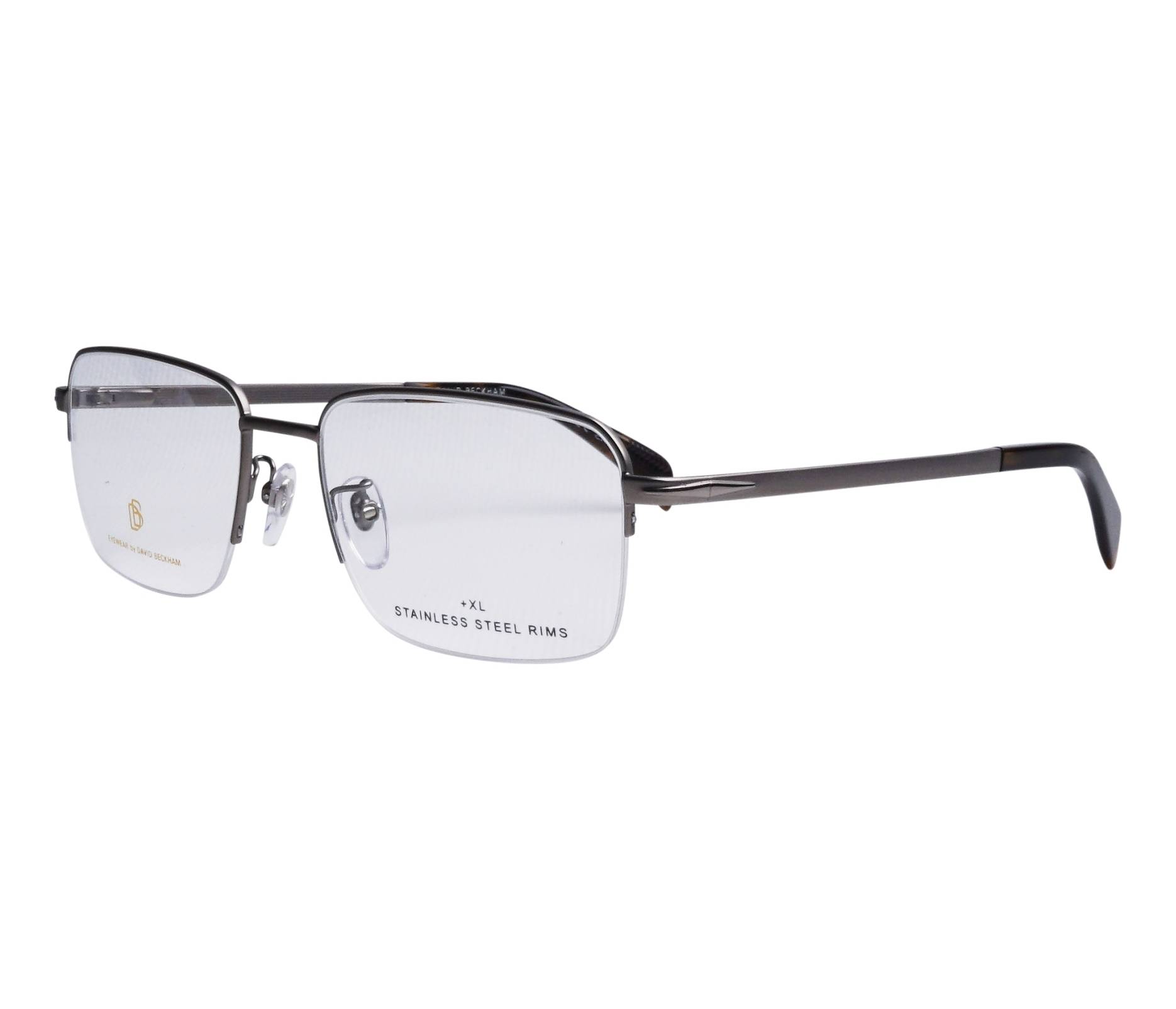 Lunettes de vue David Beckham DB1150 R81 56 19 GunmetalNoir - 