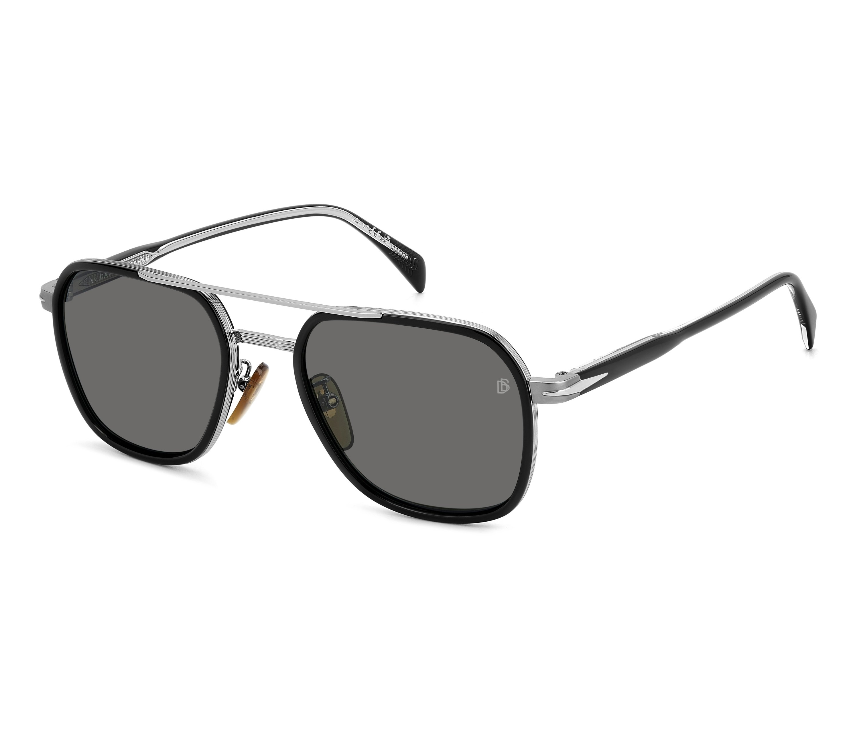 Lunettes de soleil David Beckham DB-1161-S 284/M9 54 20 NoirRuthénium - 