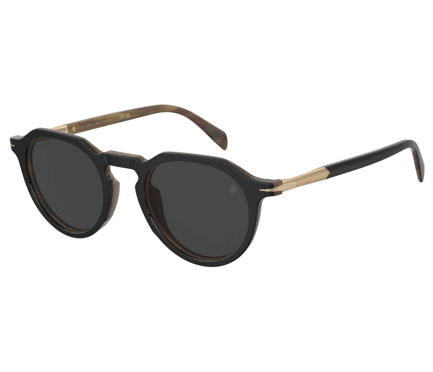 Lunettes de soleil David Beckham DB-1171-S PPO/2K 50 21 NoirBeige - 