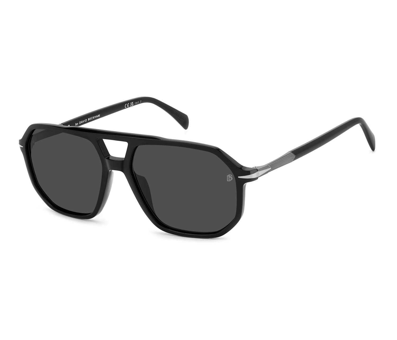 Lunettes de soleil David Beckham DB-1172-S ANS/M9 59 16 NoirRuthénium - 