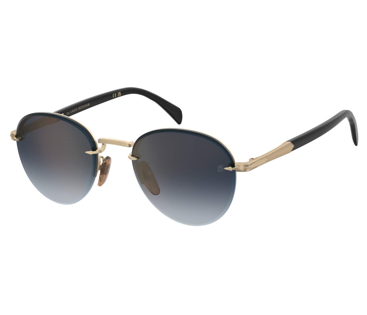 Lunettes de soleil David Beckham DB-1173-S RHL/2K 51 20 OrNoir - 