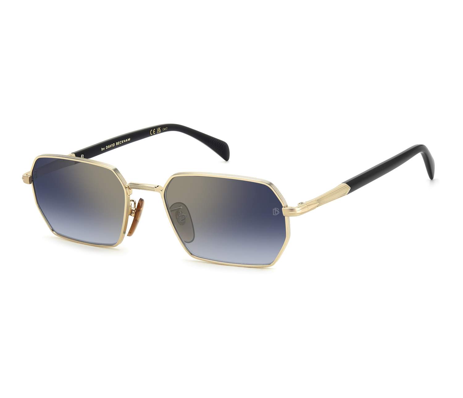 Lunettes de soleil David Beckham DB-1174-S RHL/1V 55 19 OrNoir - 