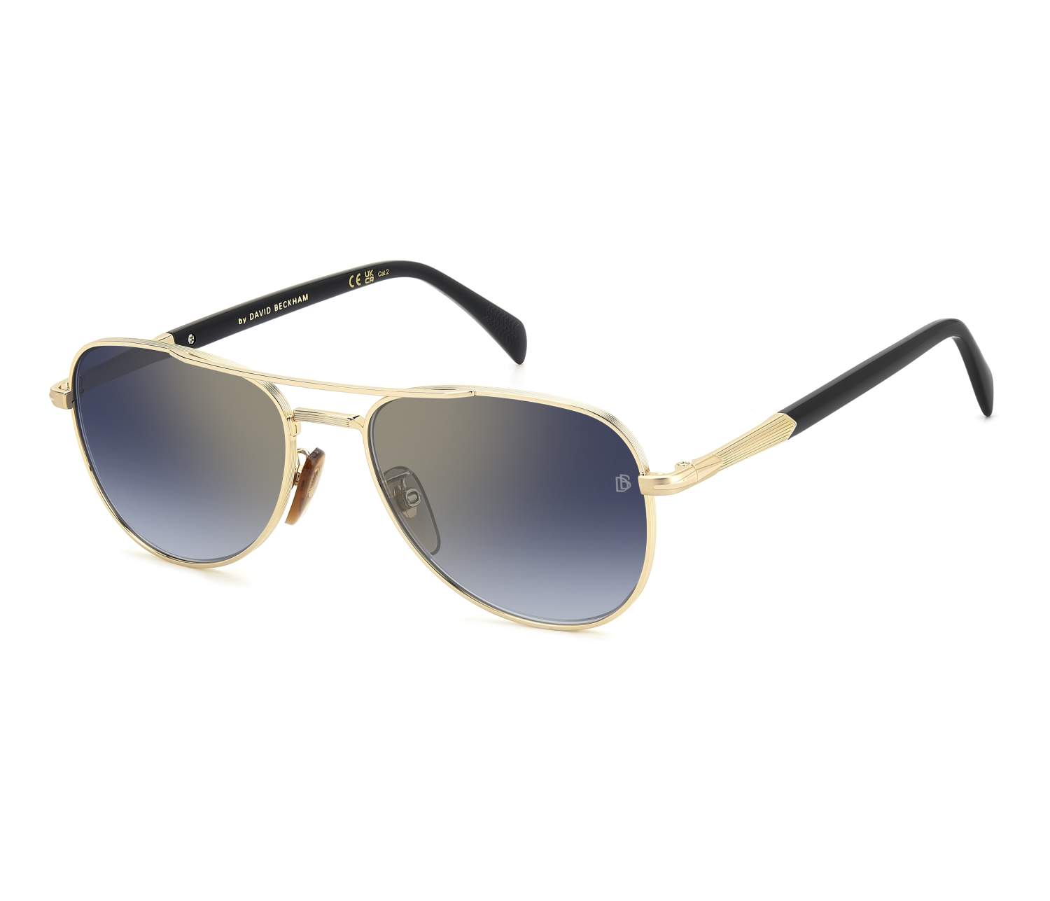 Lunettes de soleil David Beckham DB-1175-S RHL/1V 56 18 OrNoir - 