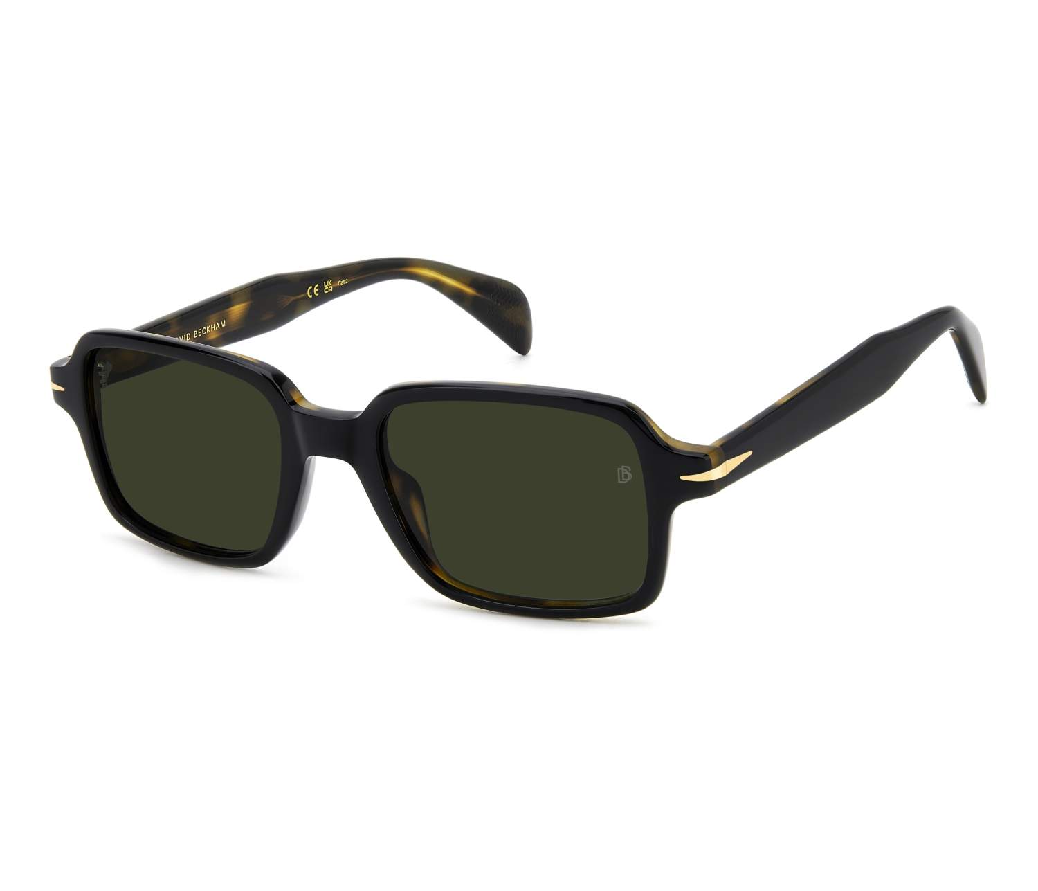 Lunettes de soleil David Beckham DB-1179-S WR7/O7 51 19 NoirBlanc - 