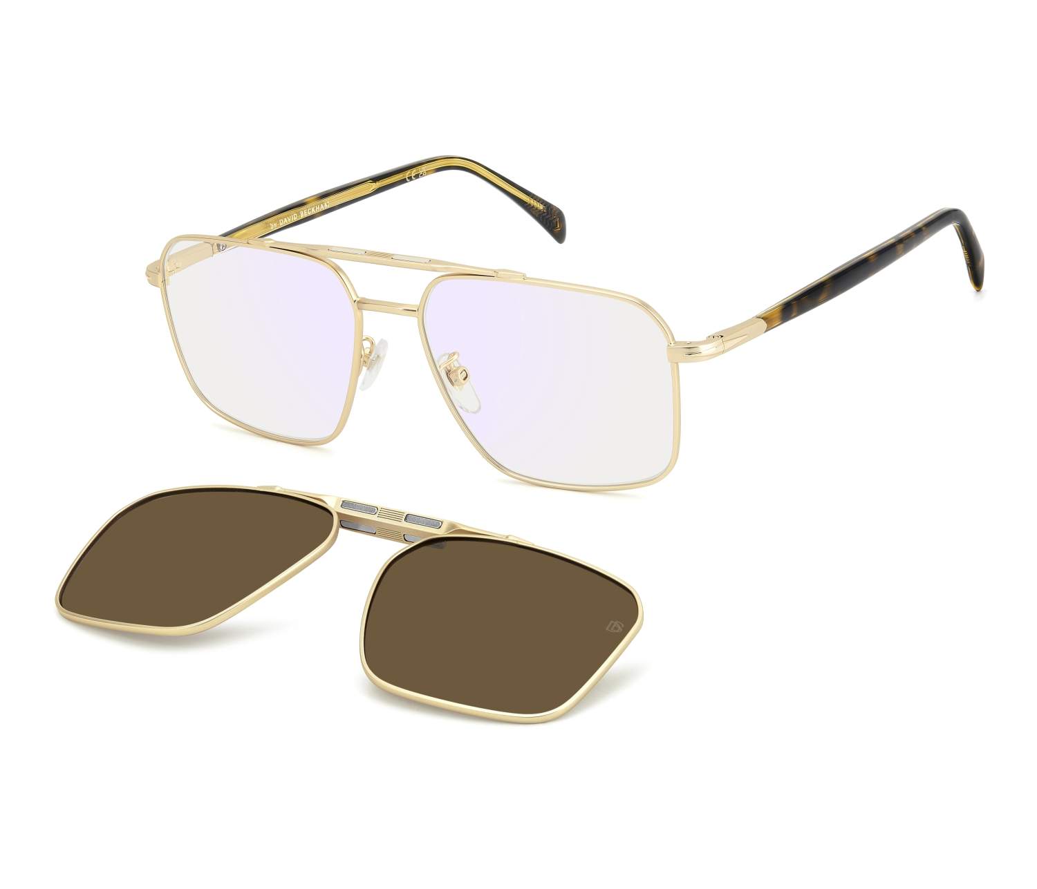Lunettes de vue David Beckham DB-1187-G-C 8SO 57 16 OrHavane - 