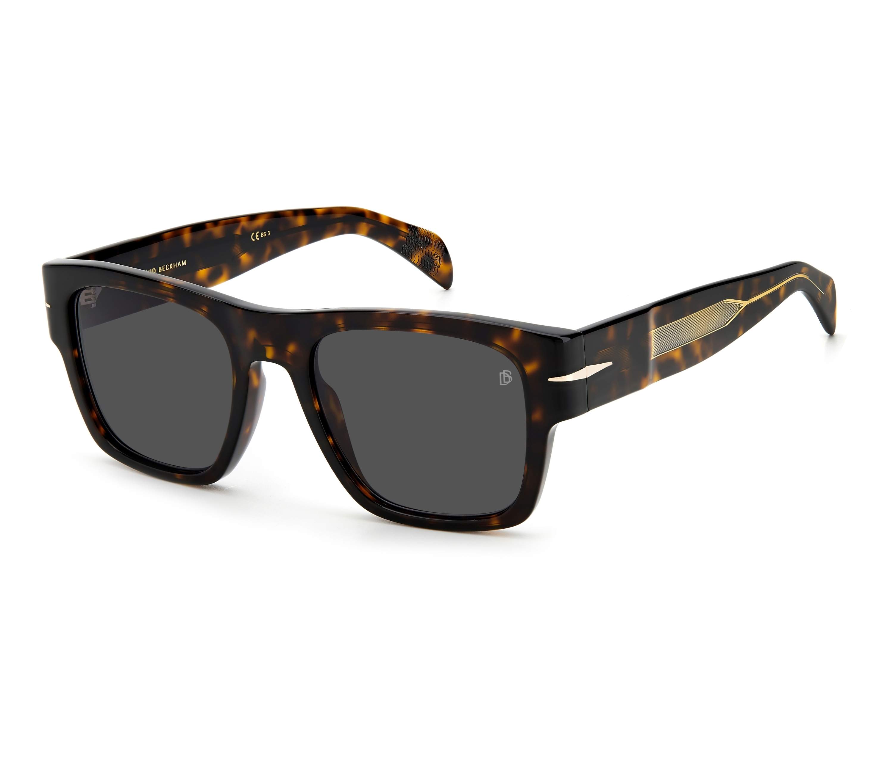 Lunettes de soleil David Beckham DB-7000-S-BOLD 086/IR 52 20 Havane - 