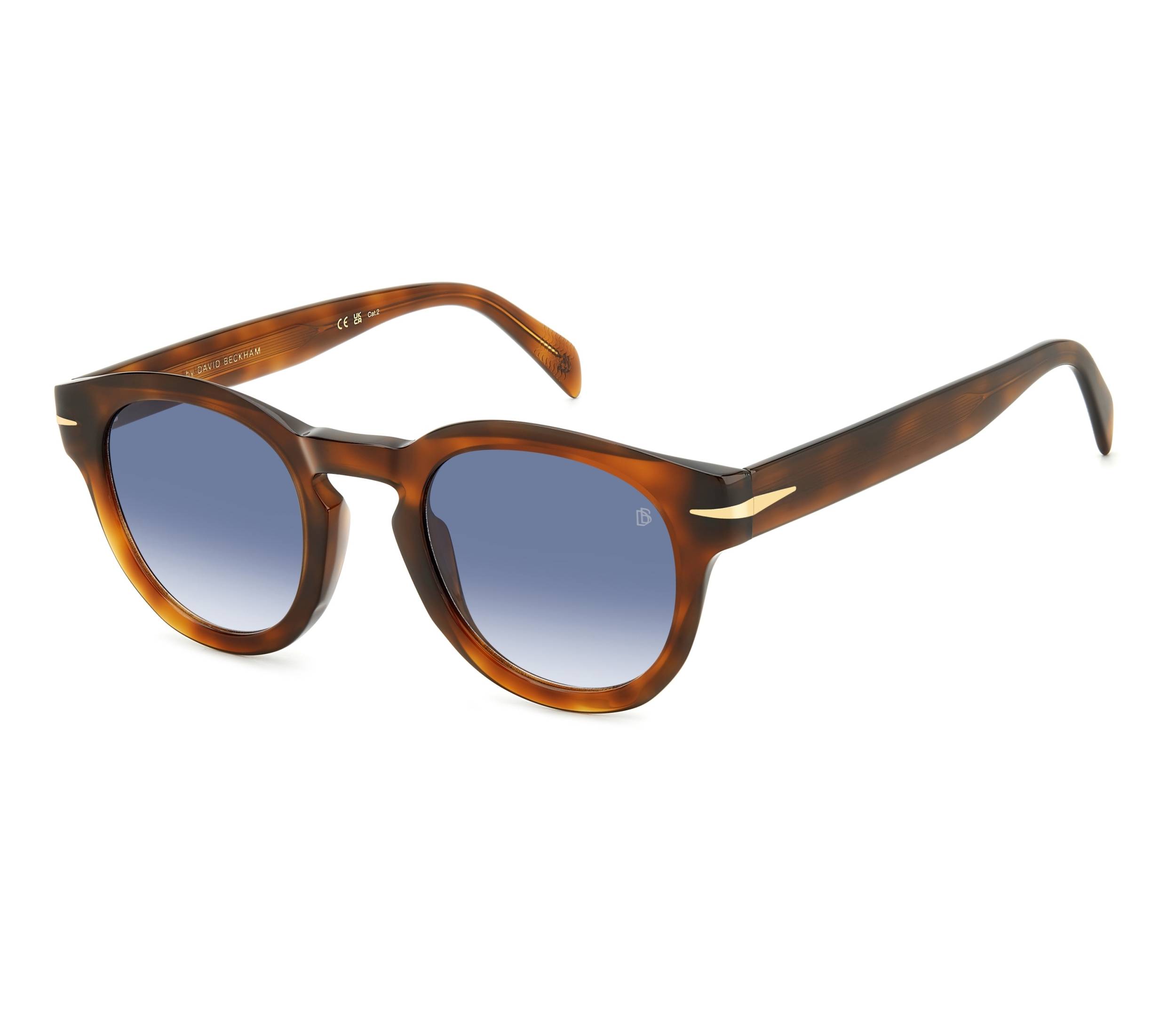 Lunettes de soleil David Beckham DB-7041-S-FLAT WR9/08 49 25 HavaneOr - 