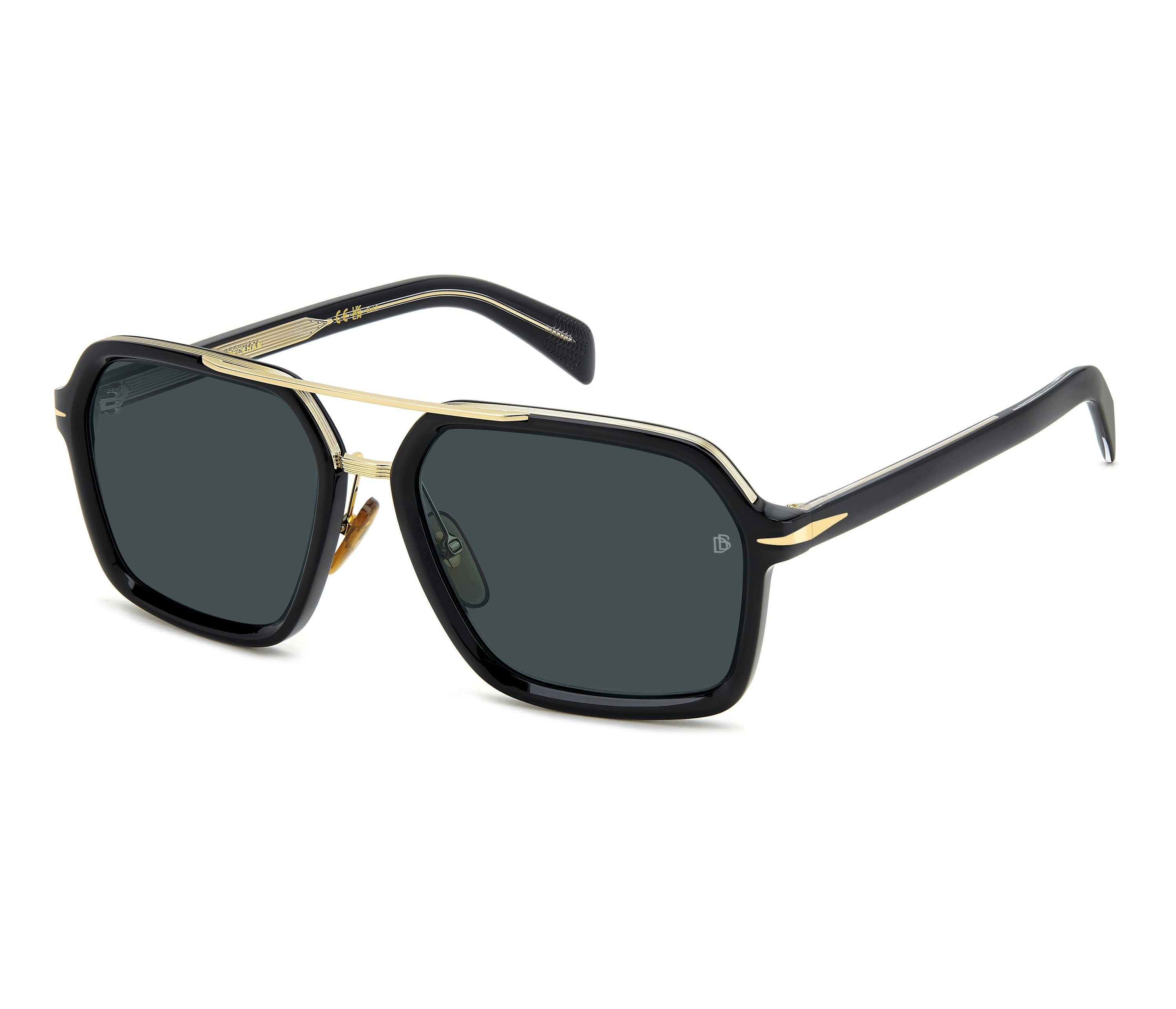 Lunettes de soleil David Beckham DB-7128-S 807/KU 58 18 Noir - 