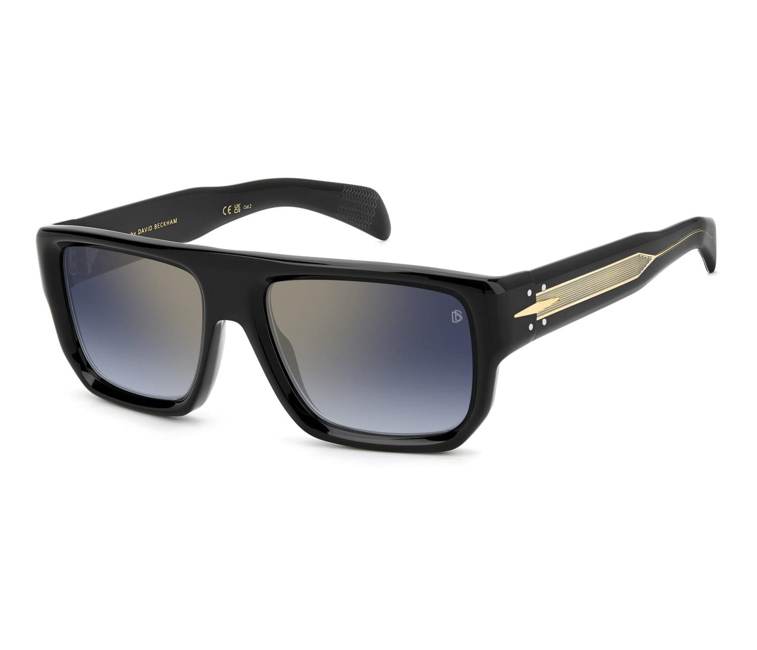 Lunettes de soleil David Beckham DB-7132-S 807/1V 56 18 Noir - 